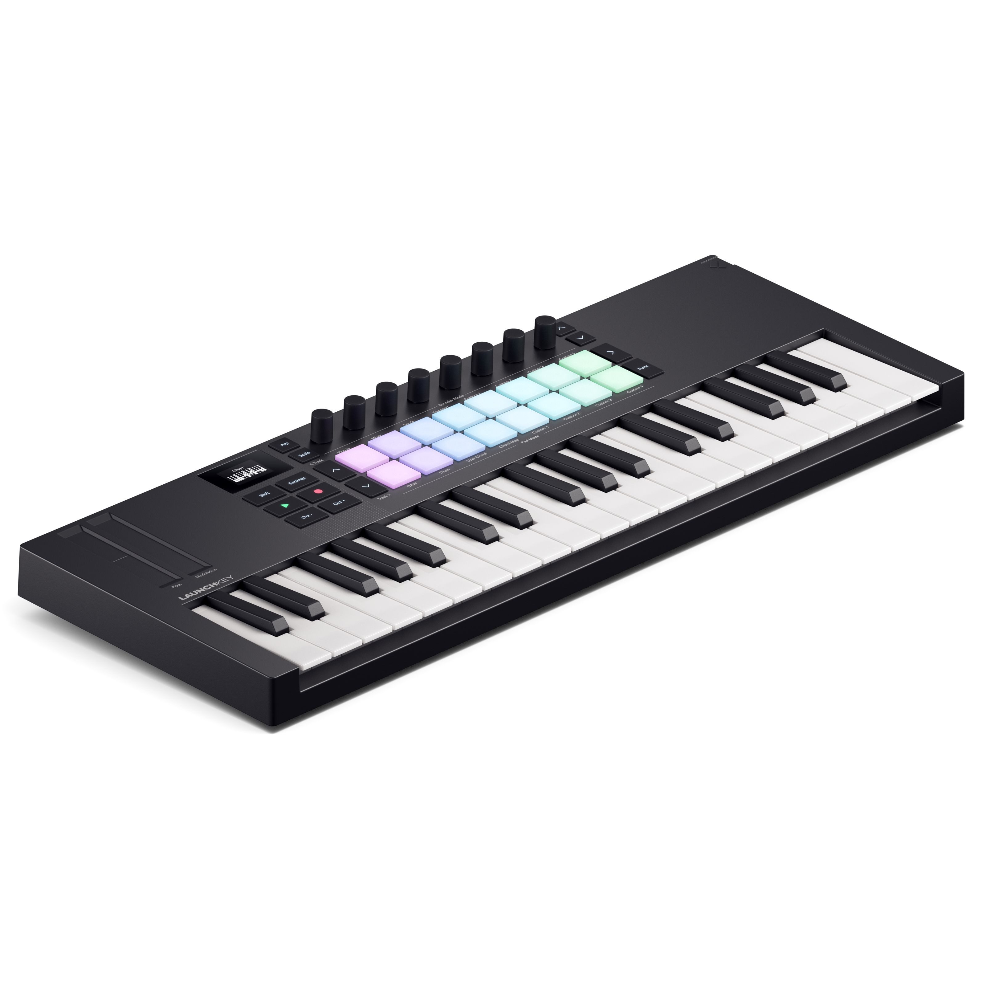Novation Masterkeyboard (Masterkeyboards, MIDI-Keyboard mini), Launchkey Mini 37 MK4 - Midi Keyboard