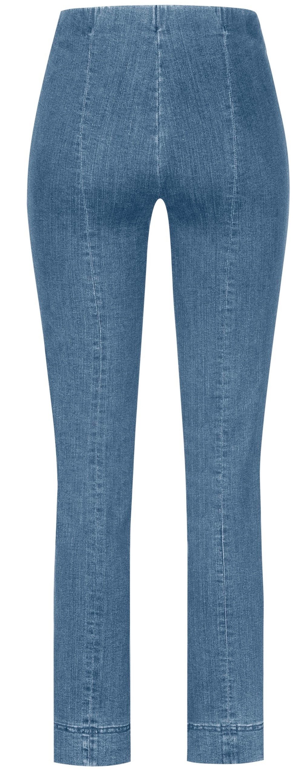 Stehmann Schlupfjeans Stehmann, Ina-760W Schlupf-Jeans mit seitlichen Schlitzen
