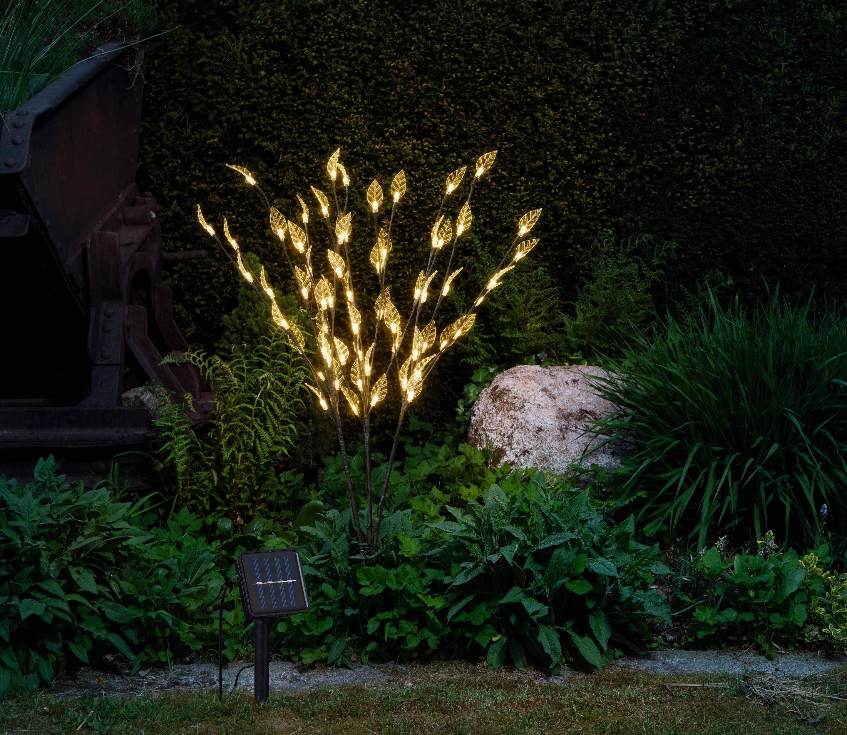 BONETTI LED Solarleuchte 3er Set LED Solar Zweige mit warm-weißer Beleuchtu günstig online kaufen
