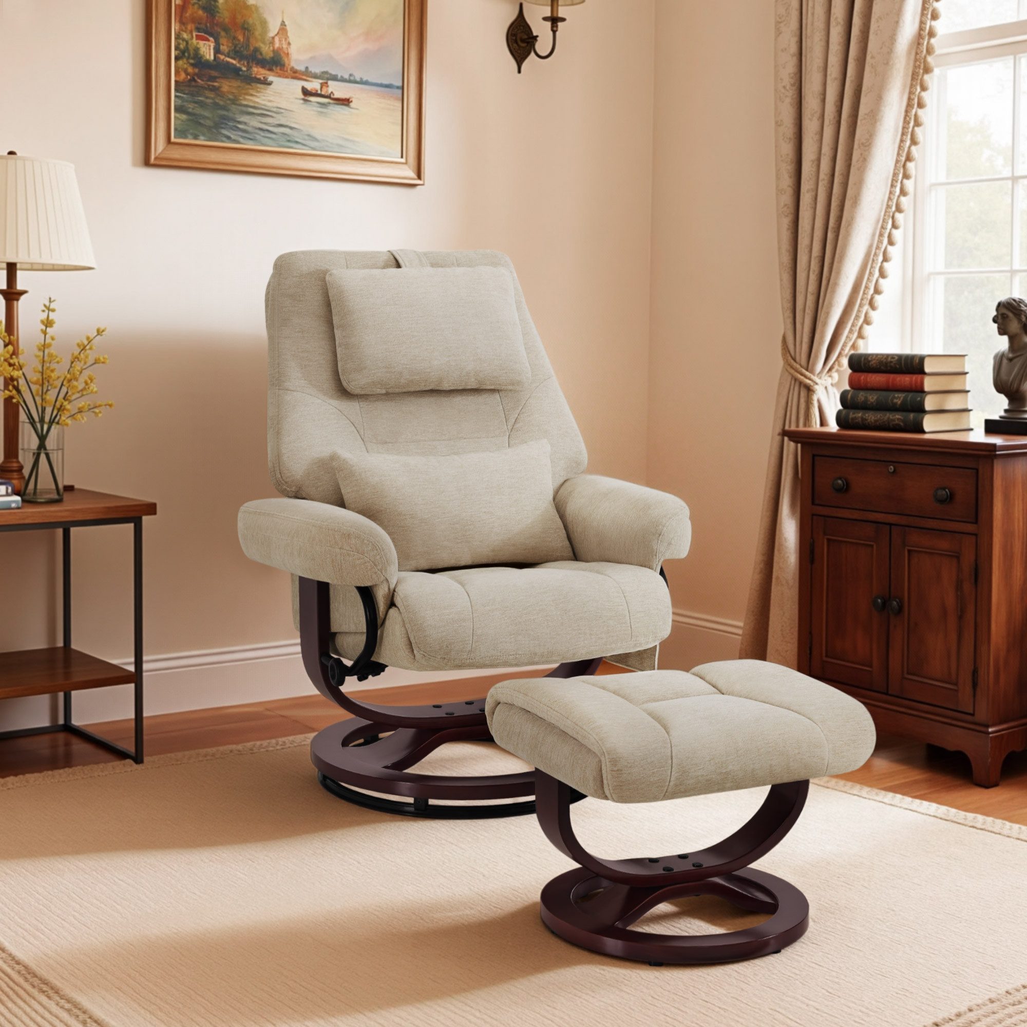 MCombo Relaxsessel M MCombo Relaxsessel mit Liegefunktion, Lesesessel mit H günstig online kaufen