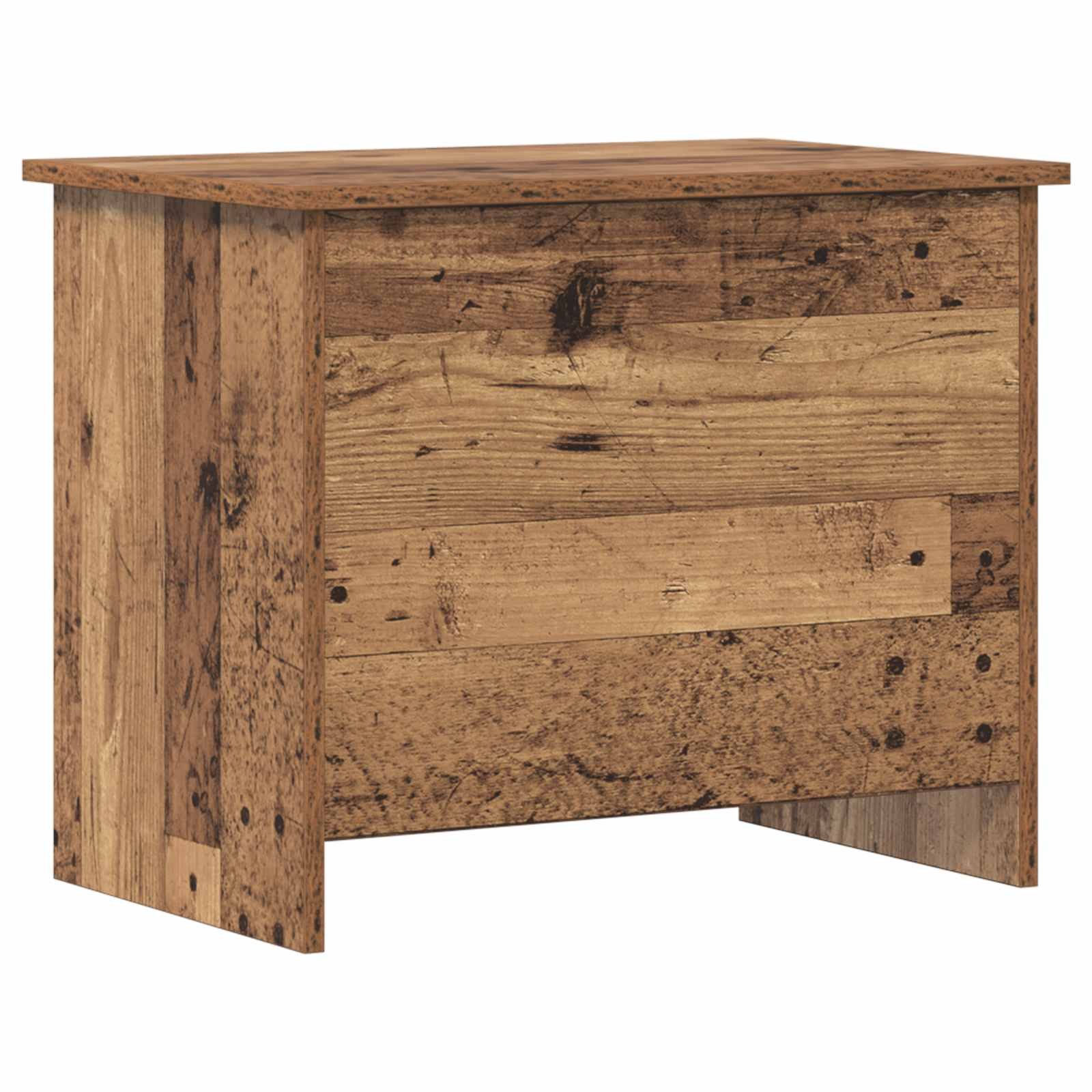 vidaXL Aufbewahrungsbox Aufbewahrungstruhe Altholz 60 x 40 x 50 cm Holzwerkstoff (1 St)