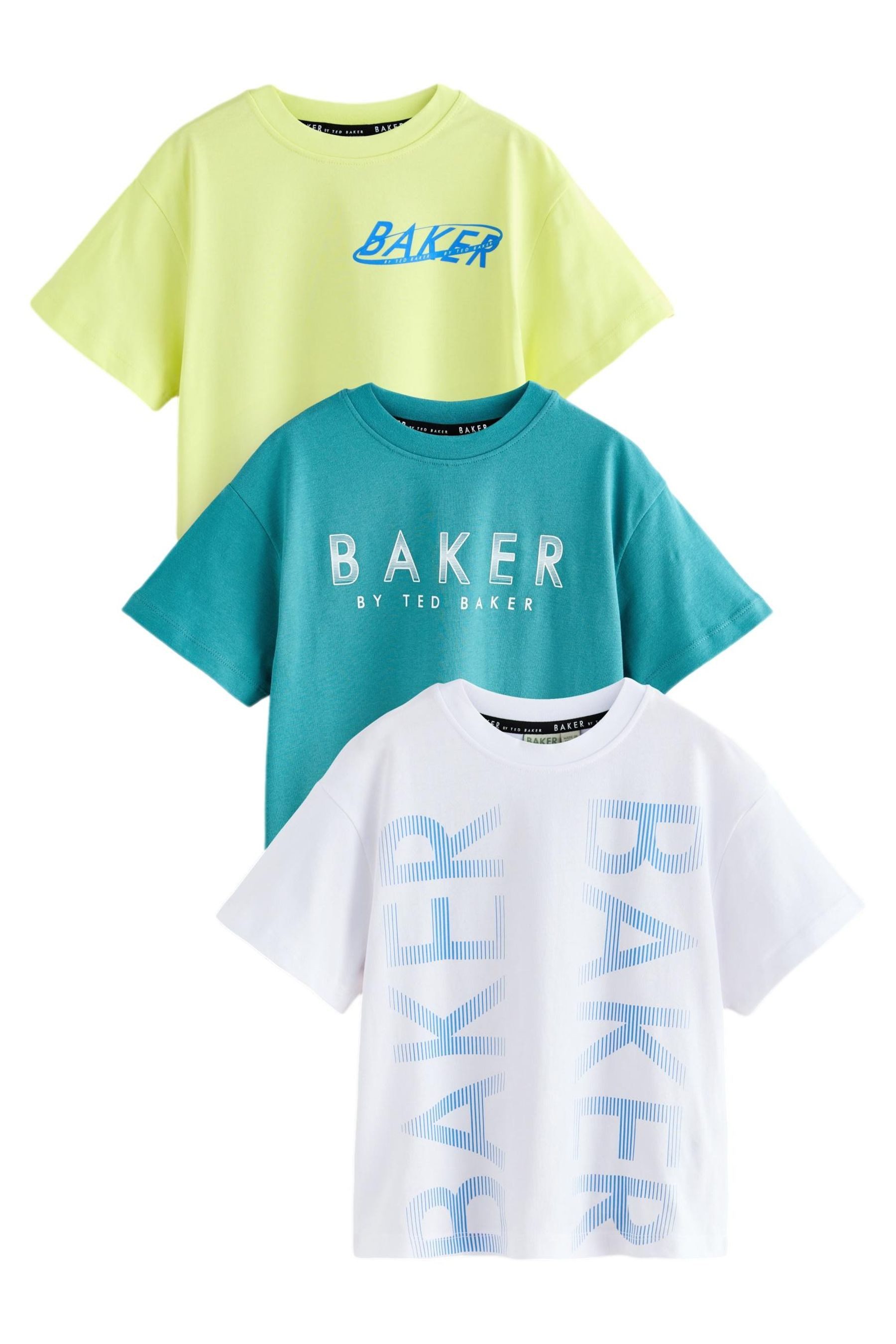 T-Shirt Baker by Ted Baker T-Shirts mit Grafik, 3er-Pack