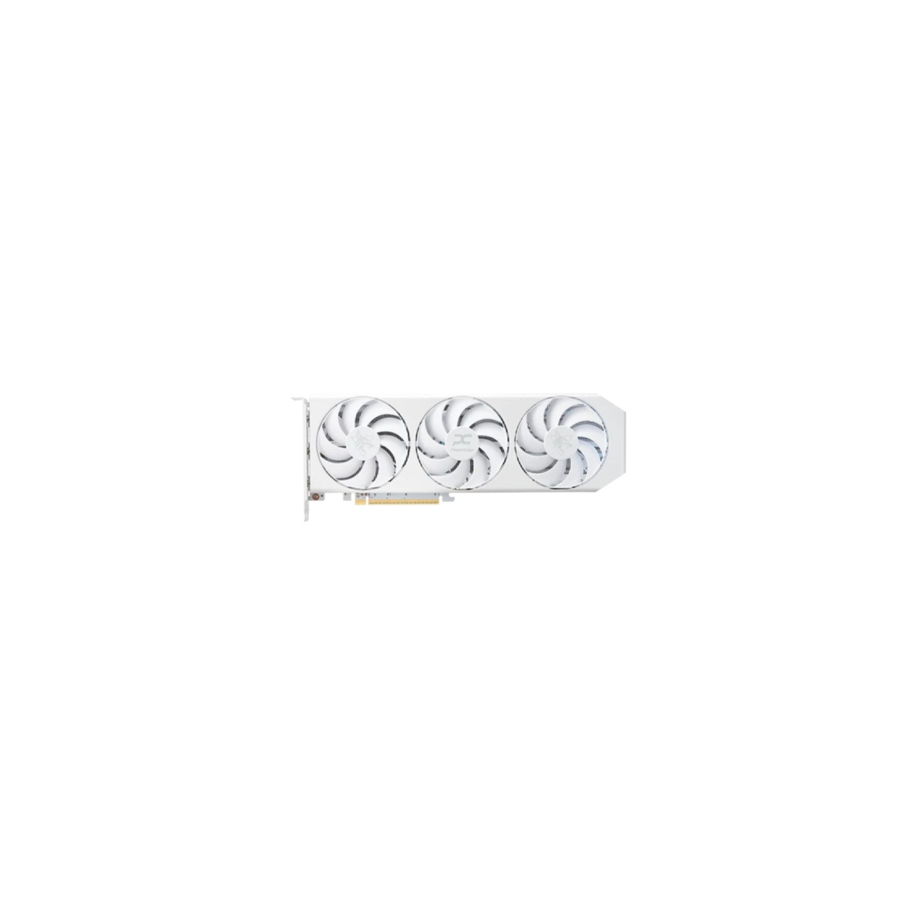PowerColor Radeon RX 9060 XT Spectral White Grafikkarte (16 GB, GDDR6)