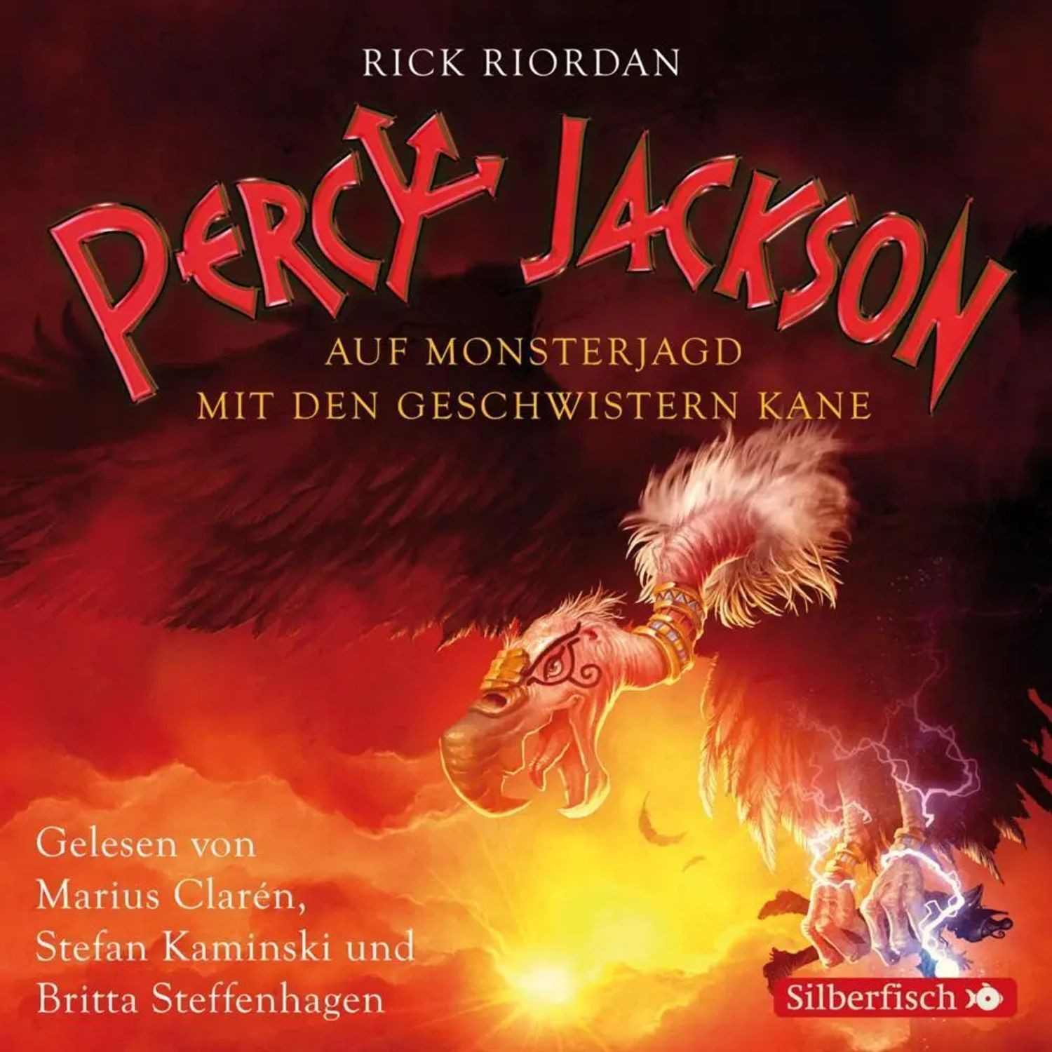 Silberfisch Verlag Hörspiel Percy Jackson - Auf Monsterjagd mit den Geschwistern Kane,3 Audio-CD