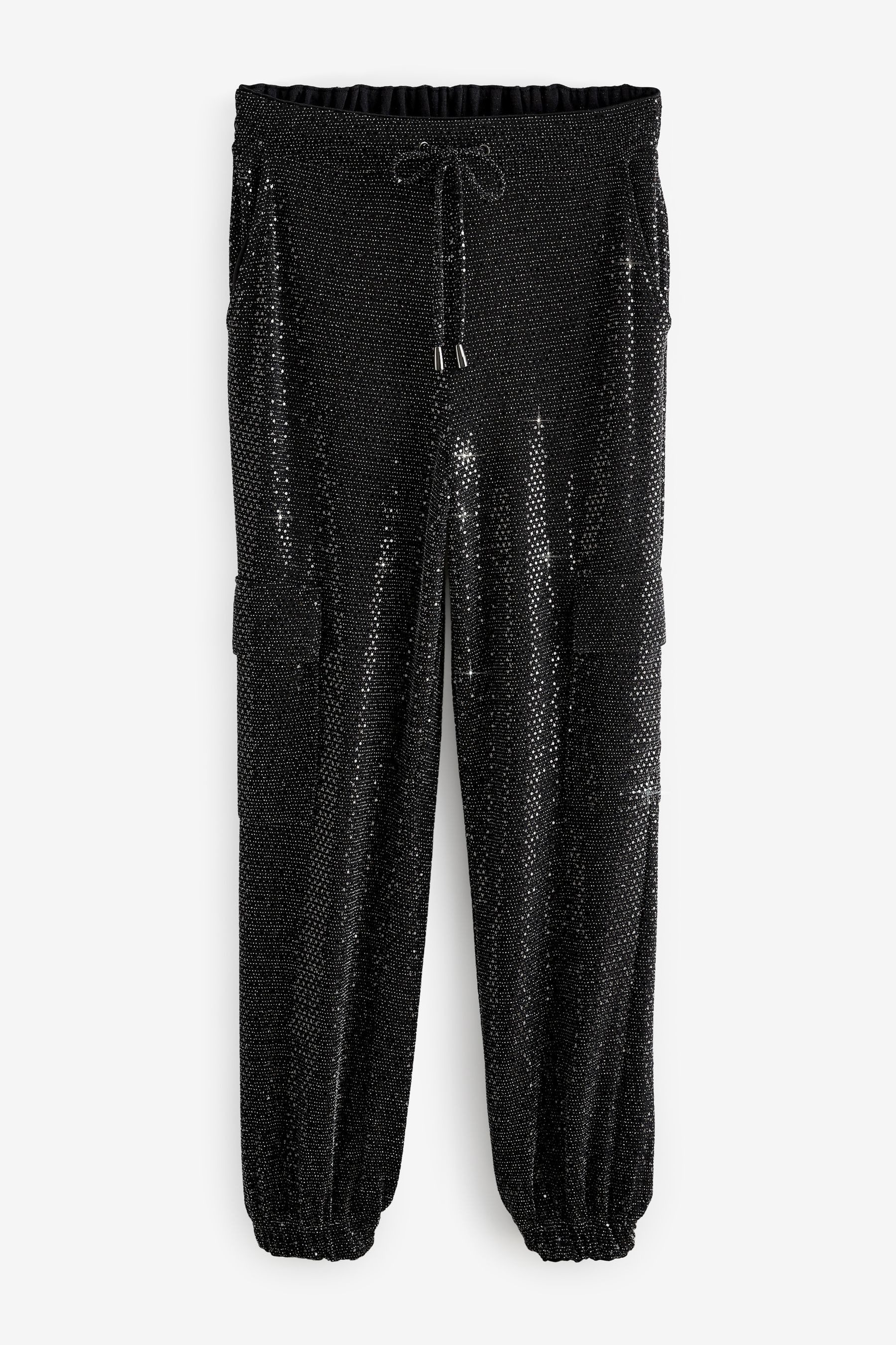 Next Cargohose Pailletten-Cargohose – Petite (1-tlg) günstig online kaufen