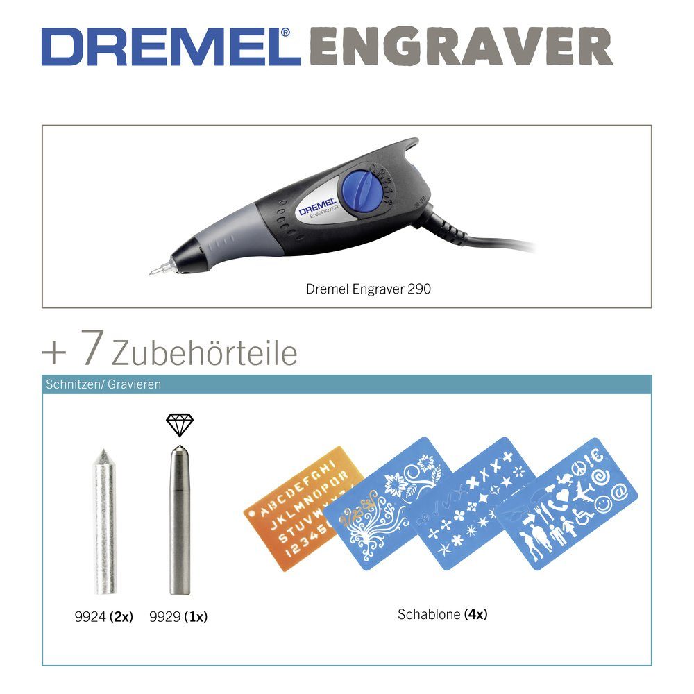 DREMEL Graviergerät Dremel 290-3/4 Graviergerät 35 W – Bild 5 von 5