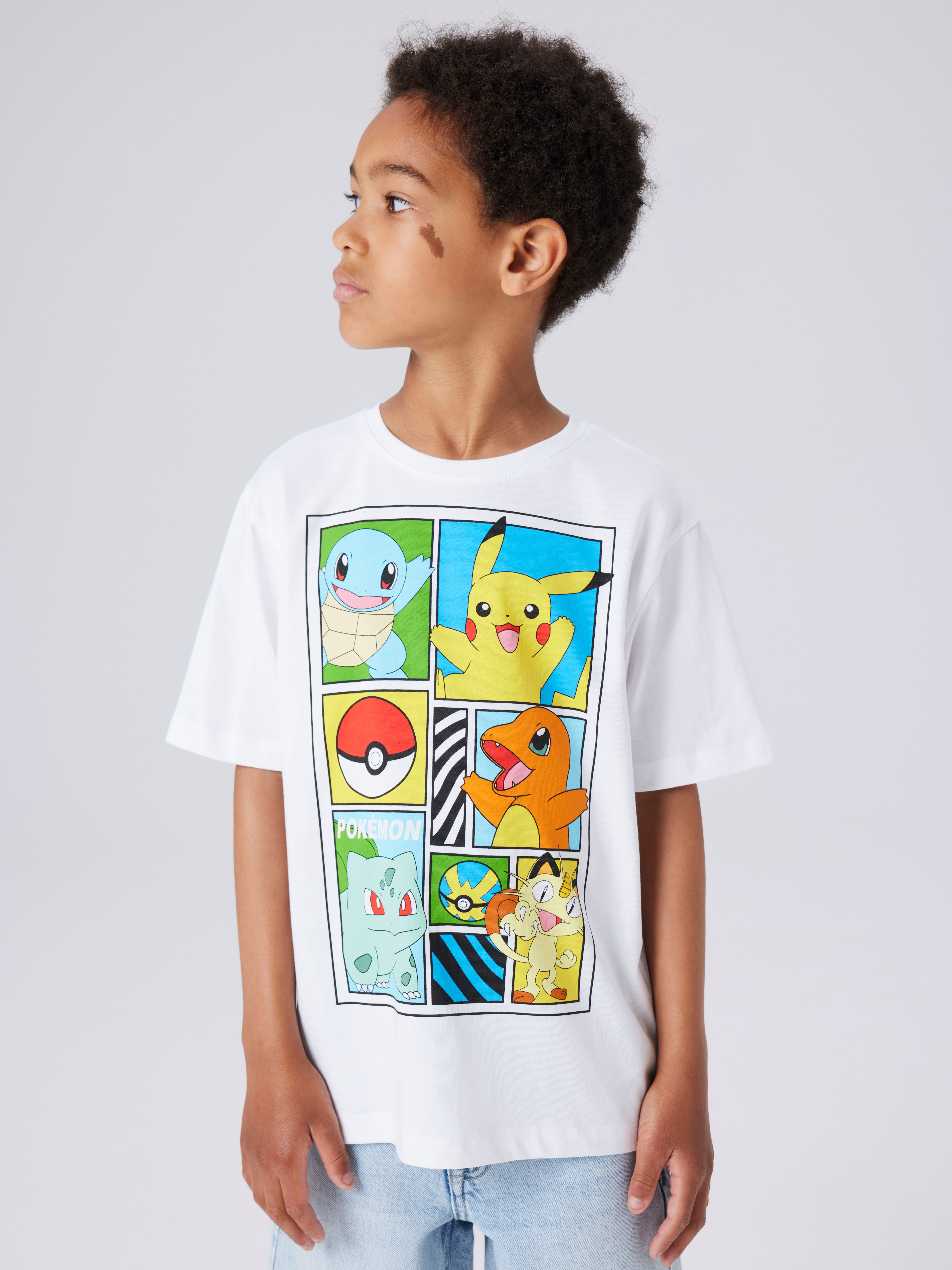 Name It T-Shirt NKMDAMS POKEMON SS NREG TOP BOX NOOS SKY