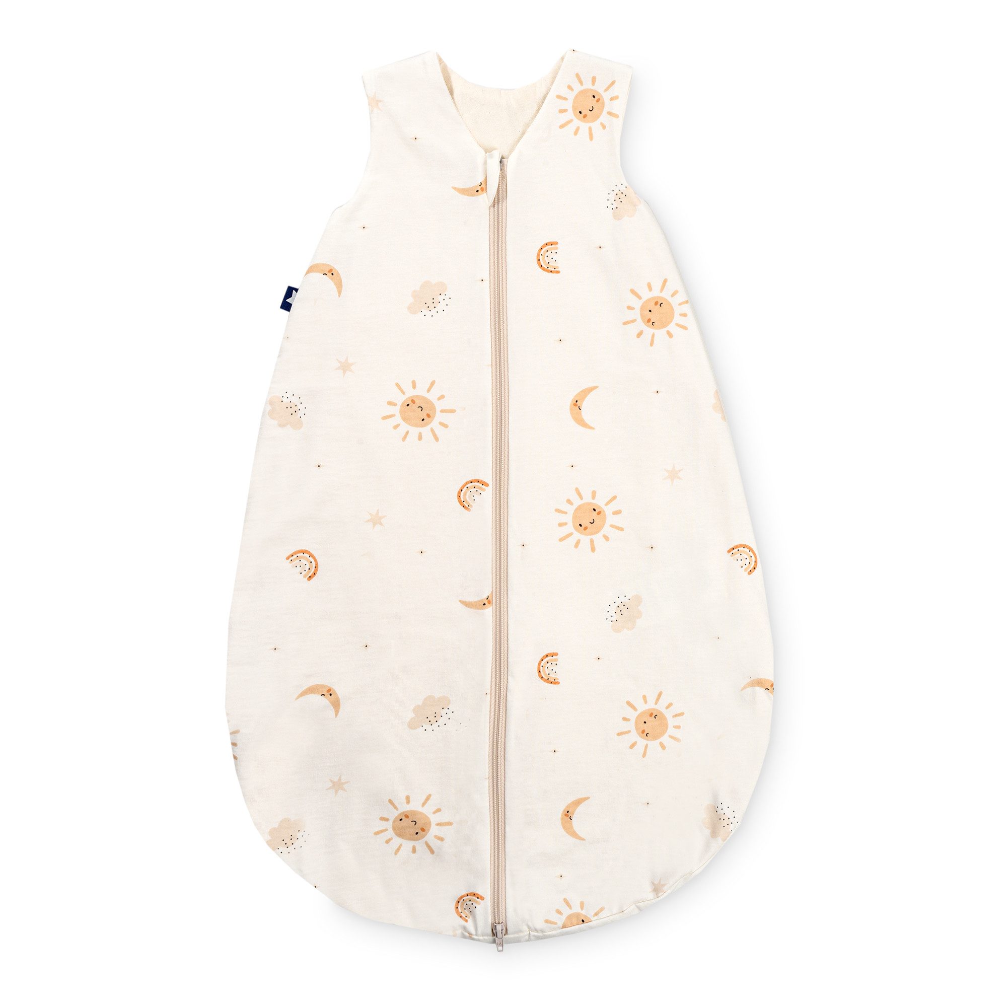 Julius Zöllner Babyschlafsack Happy Sun Sommerschlafsack Jersey 56x62 (Packung, 1 tlg), Sommerschlafsack Jersey 56x62