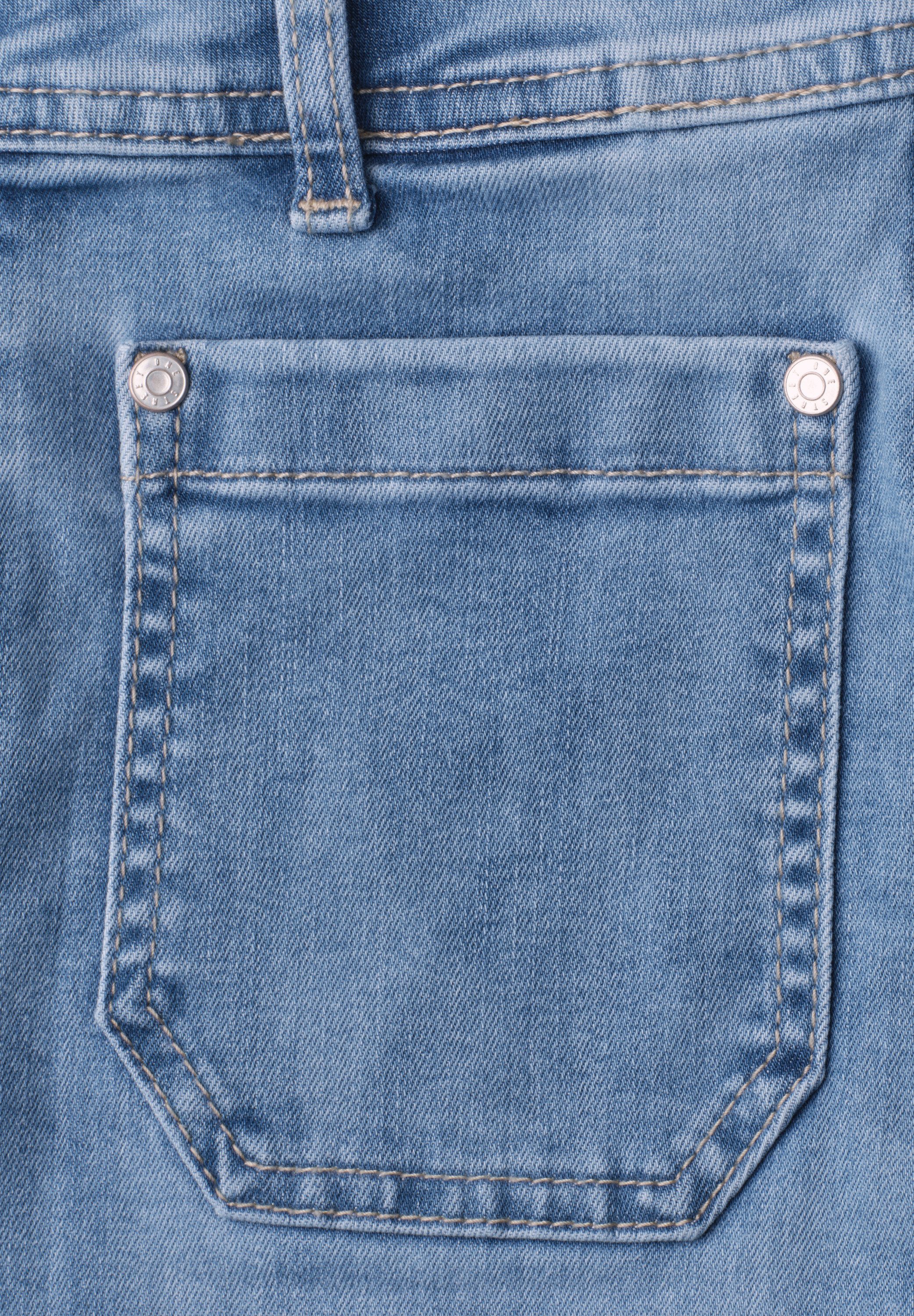 STREET ONE Slim-fit-Jeans High Waist – Bild 3 von 5
