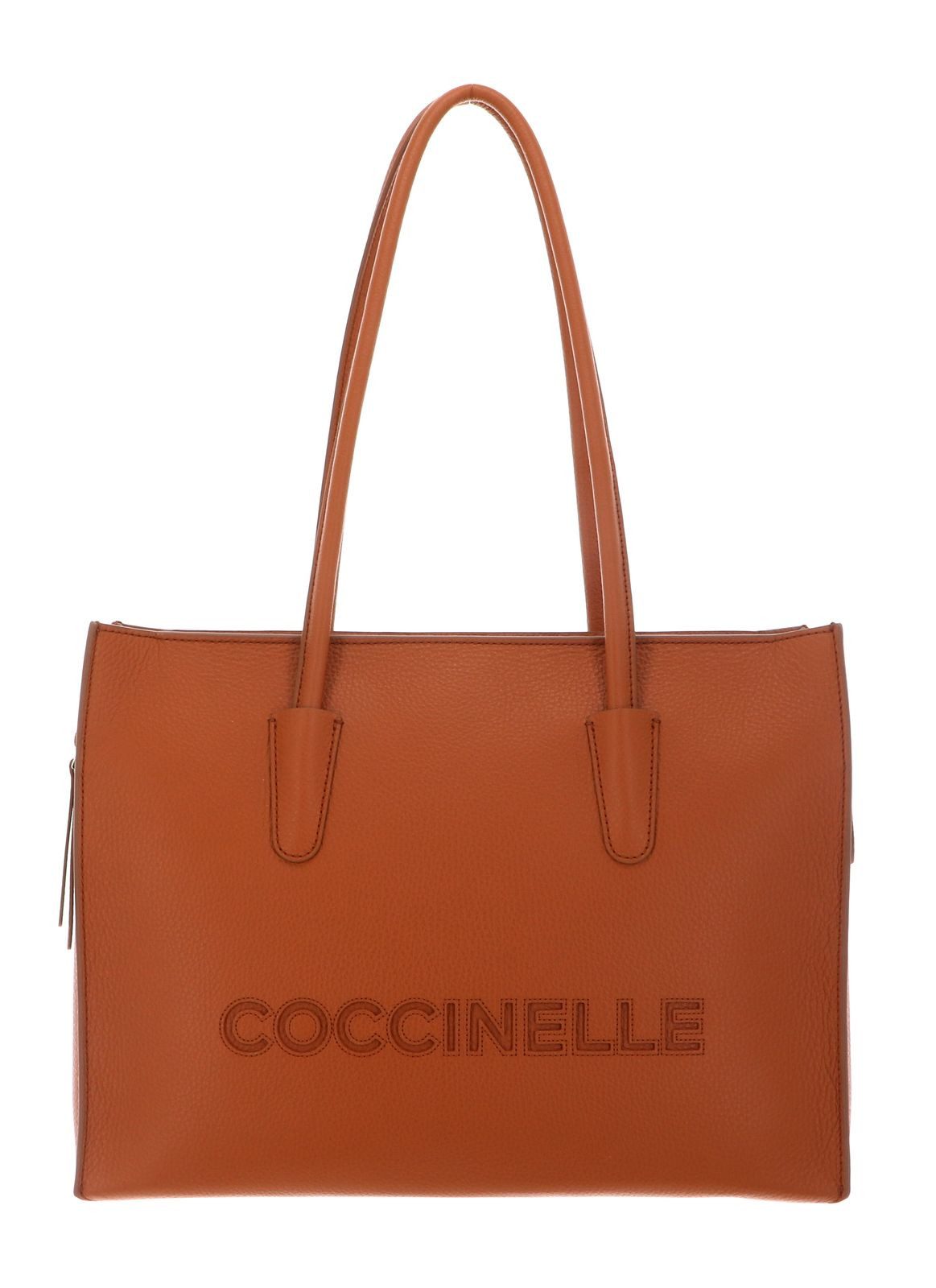 COCCINELLE Handtasche Handbag Grained Leather, aus echtem Rindsleder