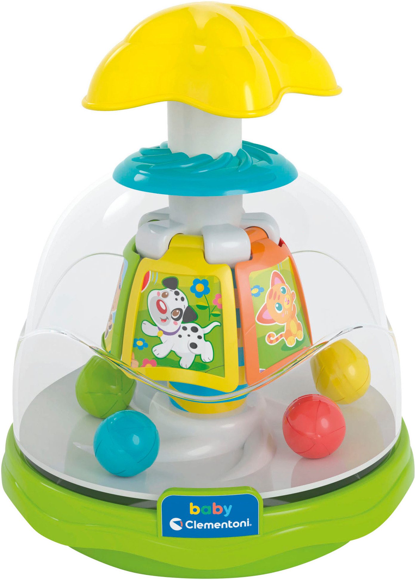 Clementoni® Lernspielzeug Baby Clementoni, Lustiges Karussell, Made in Euro günstig online kaufen
