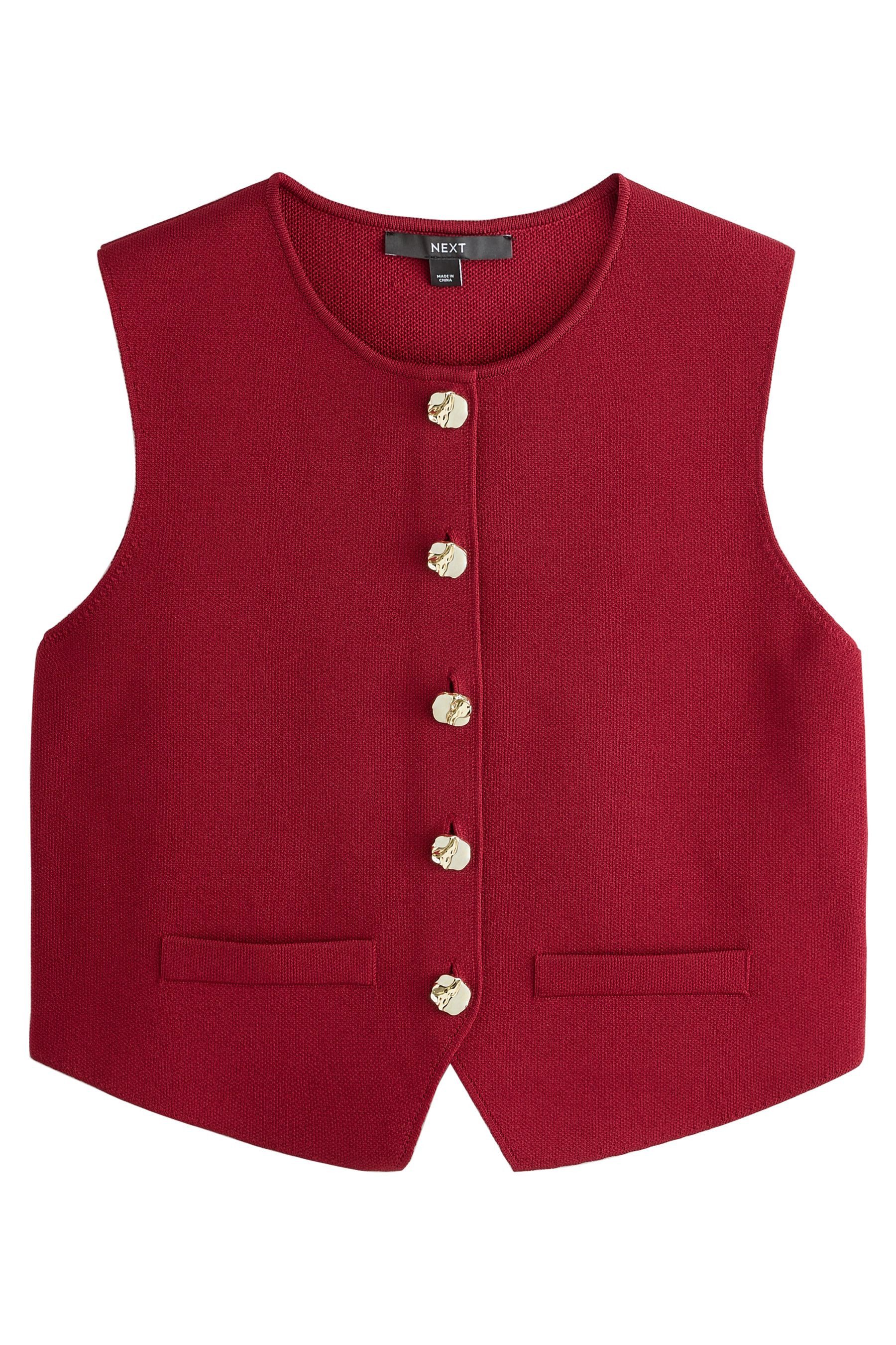 Next Anzugweste Elegante, geknöpfte Weste (1-tlg) günstig online kaufen