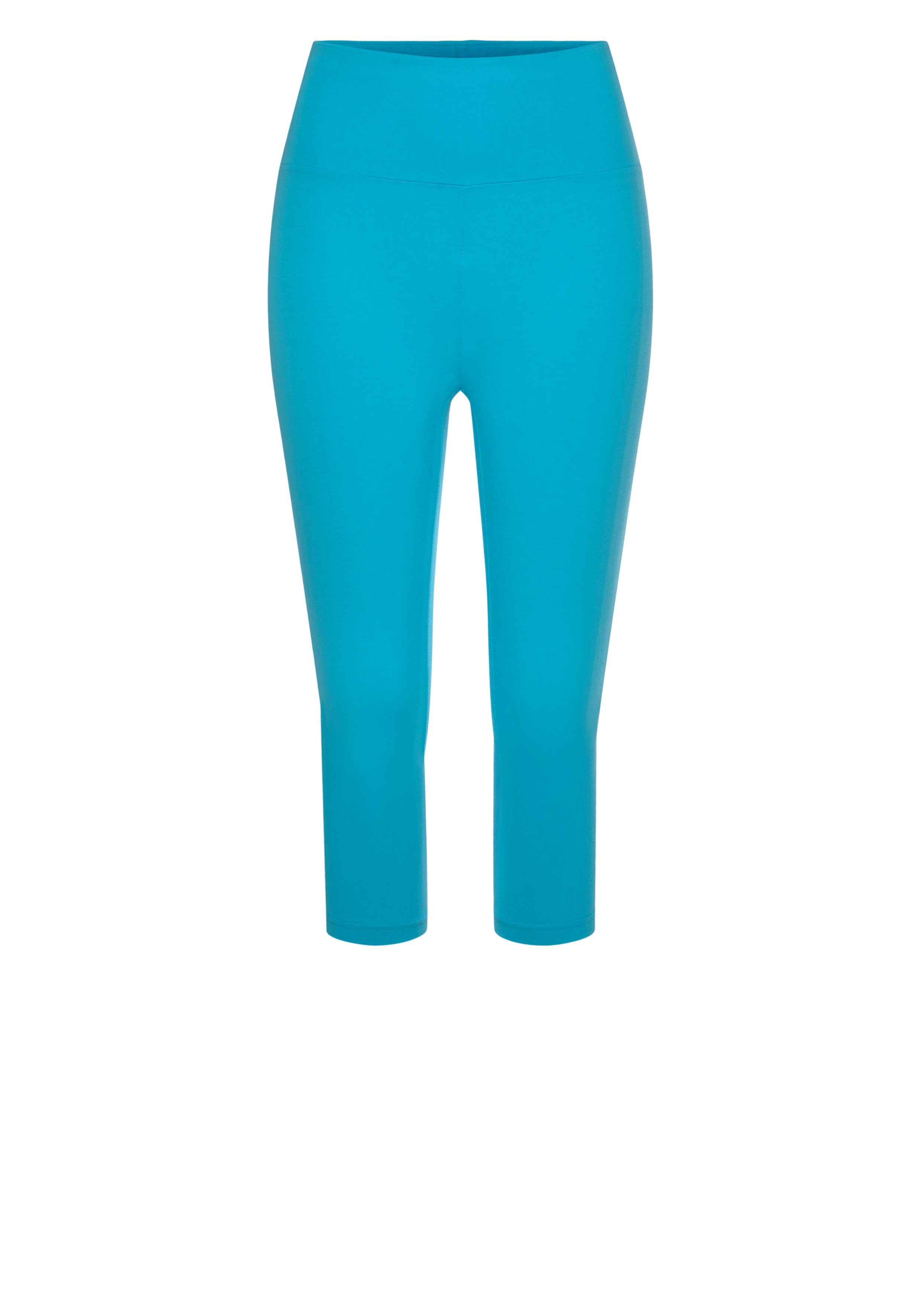 LASCANA Caprileggings mit breitem, weichen Bündchen – Bild 2 von 5