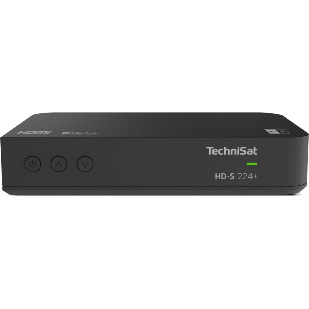 TechniSat HD-S 224+ HDTV Sat-Receiver schwarz Satellitenreceiver