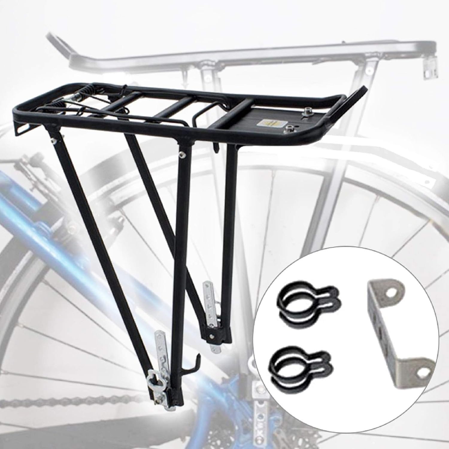 Youyijia Fahrrad-Gepäckträger Fahrrad Gepäckträger Universalbefestigungsset Universal