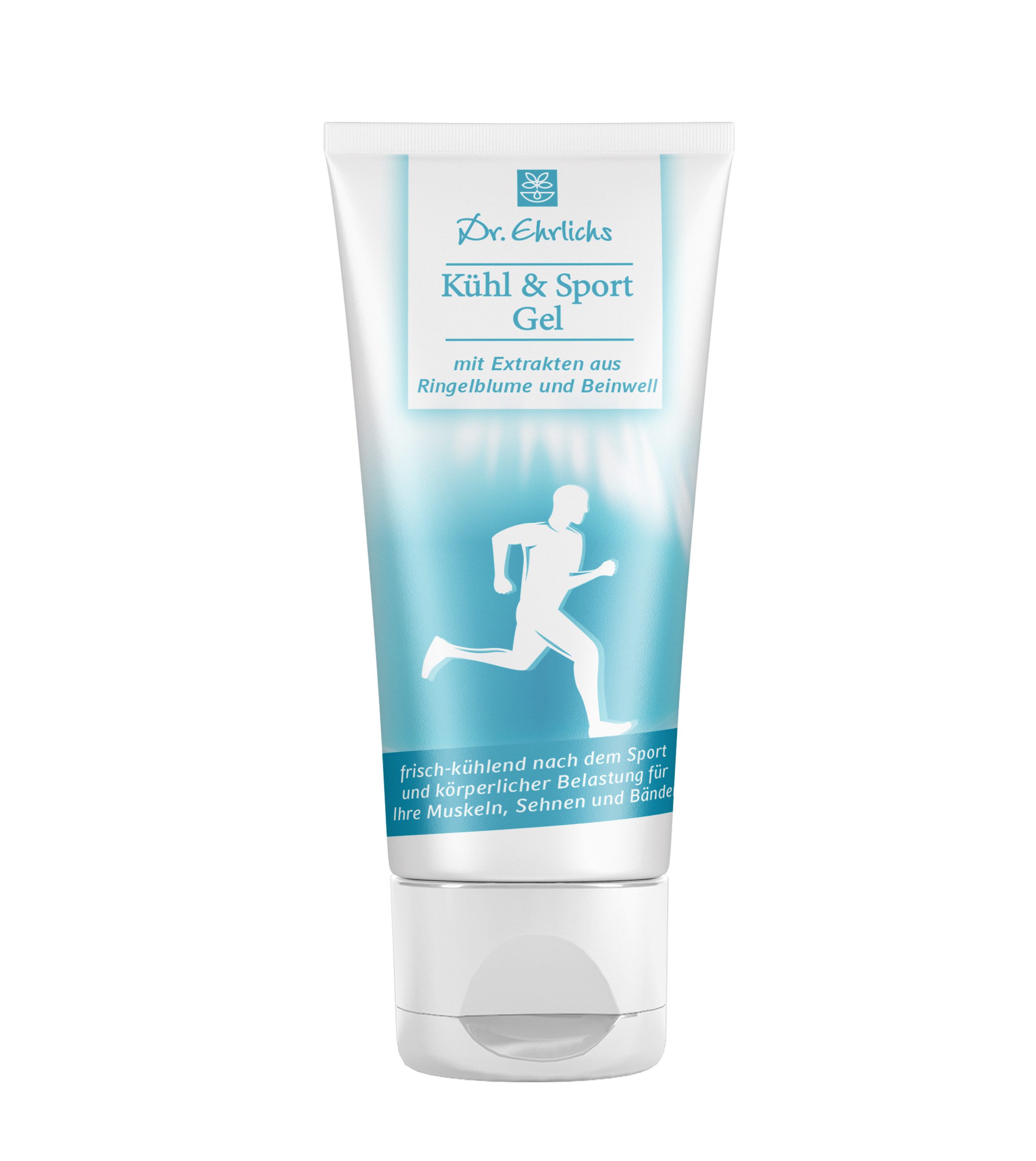 Dr. Ehrlichs Gesundkatalog. Körpercreme Dr. Ehrlichs Kühl & Sport Gel 150 ml – kühlendes Gel nach Sport, für alle aktiven Menschen
