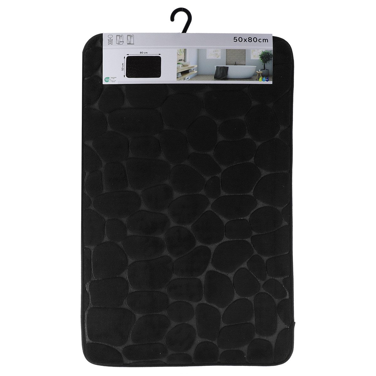 LikeKa Badematte Badteppich Badvorleger Badezimmerteppich Duschmatte 50x80 günstig online kaufen