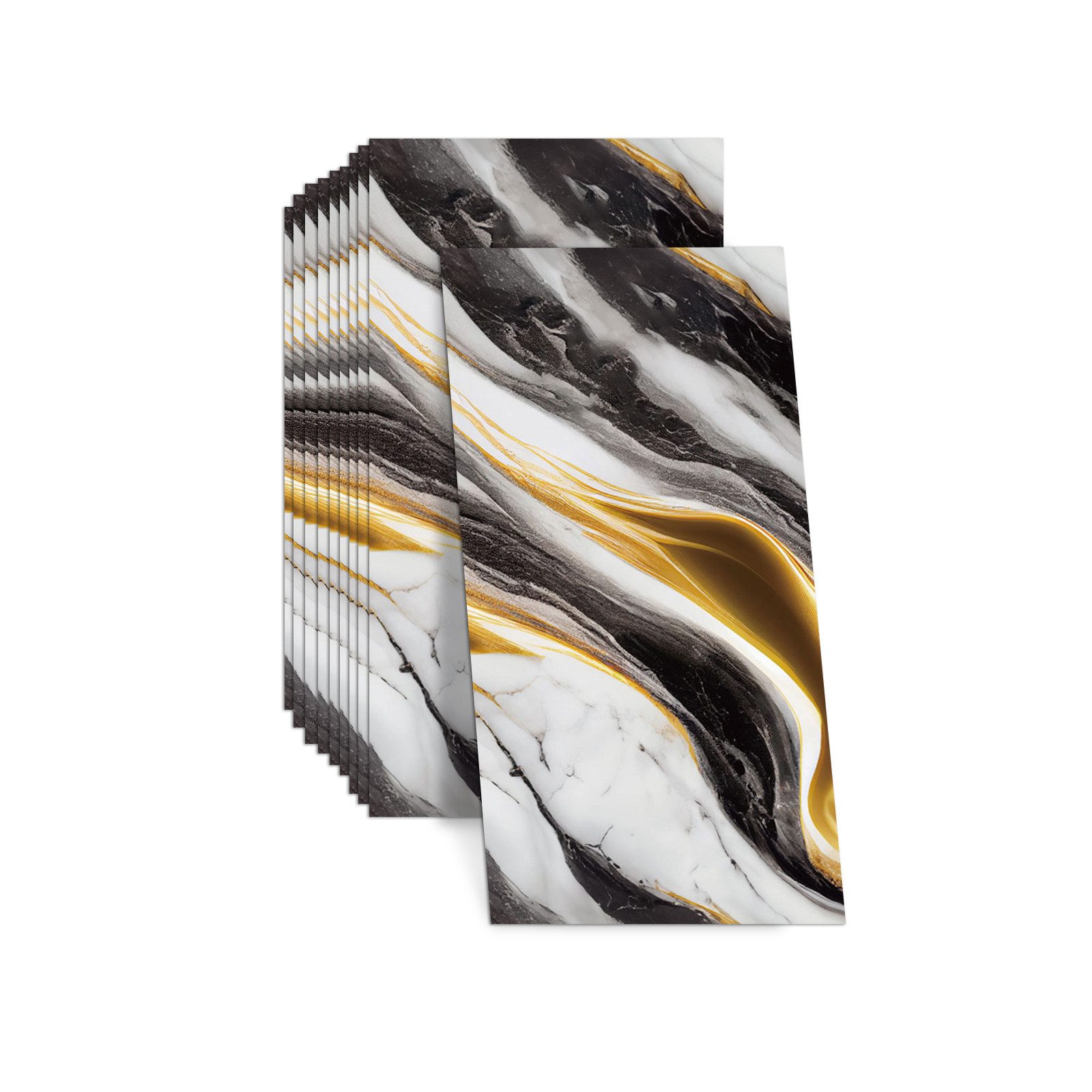 TWSOUL Wandsticker mitation Fliesen Wandaufkleber,30*60cm,10pcs, Wasserdich günstig online kaufen