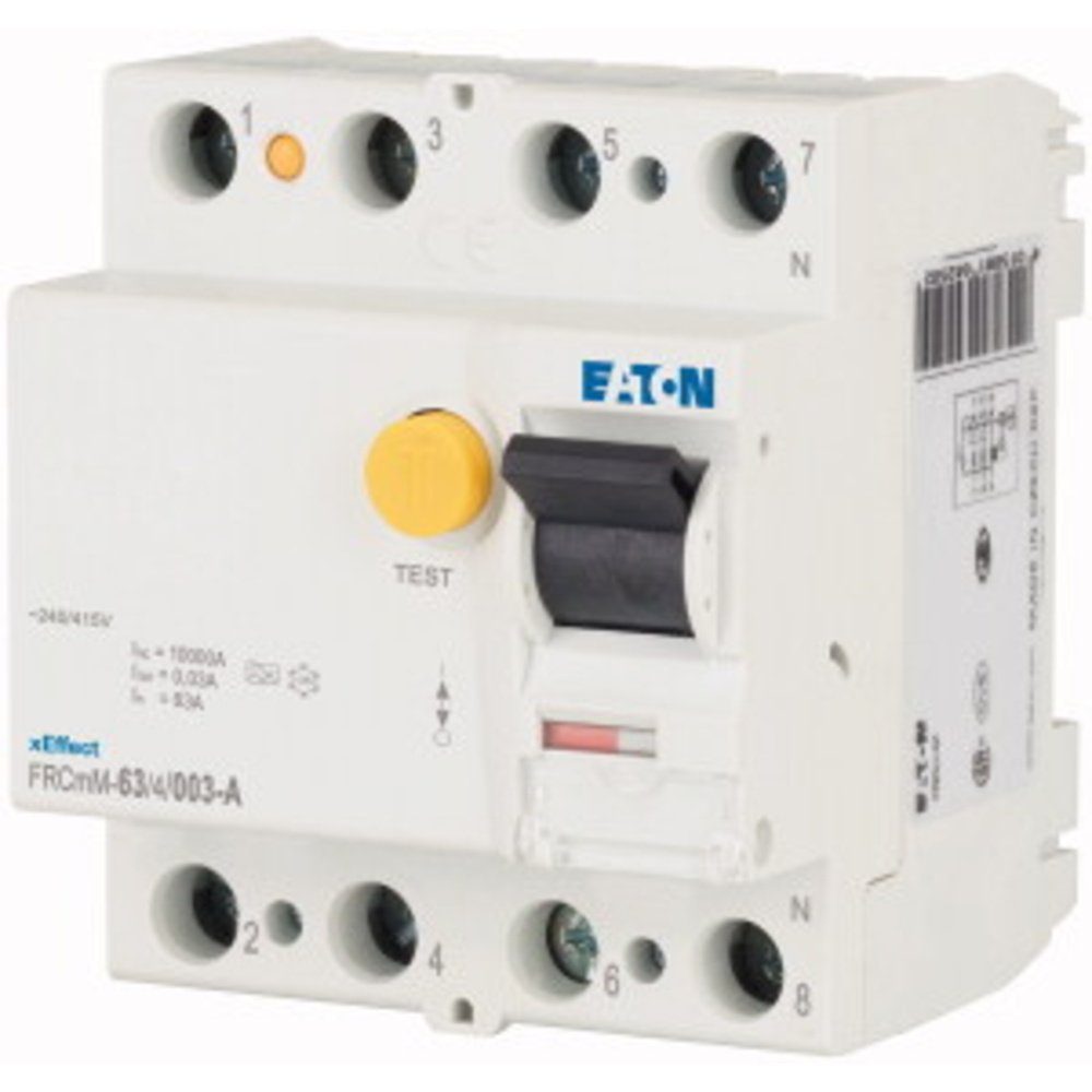 EATON Sicherheitsrelais Eaton Y7-170334 FRCMM-63/4/003-A FI-Schutzschalter 3phasig A 63 A 0