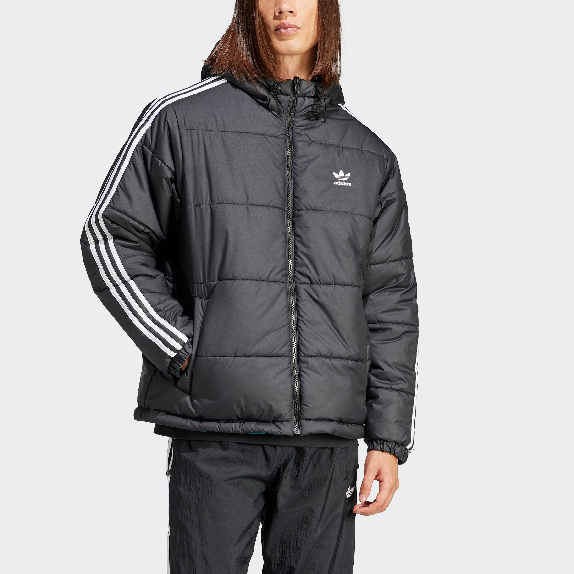 adidas Originals Outdoorjacke ADIC REV JKT Black / Collegiate Green