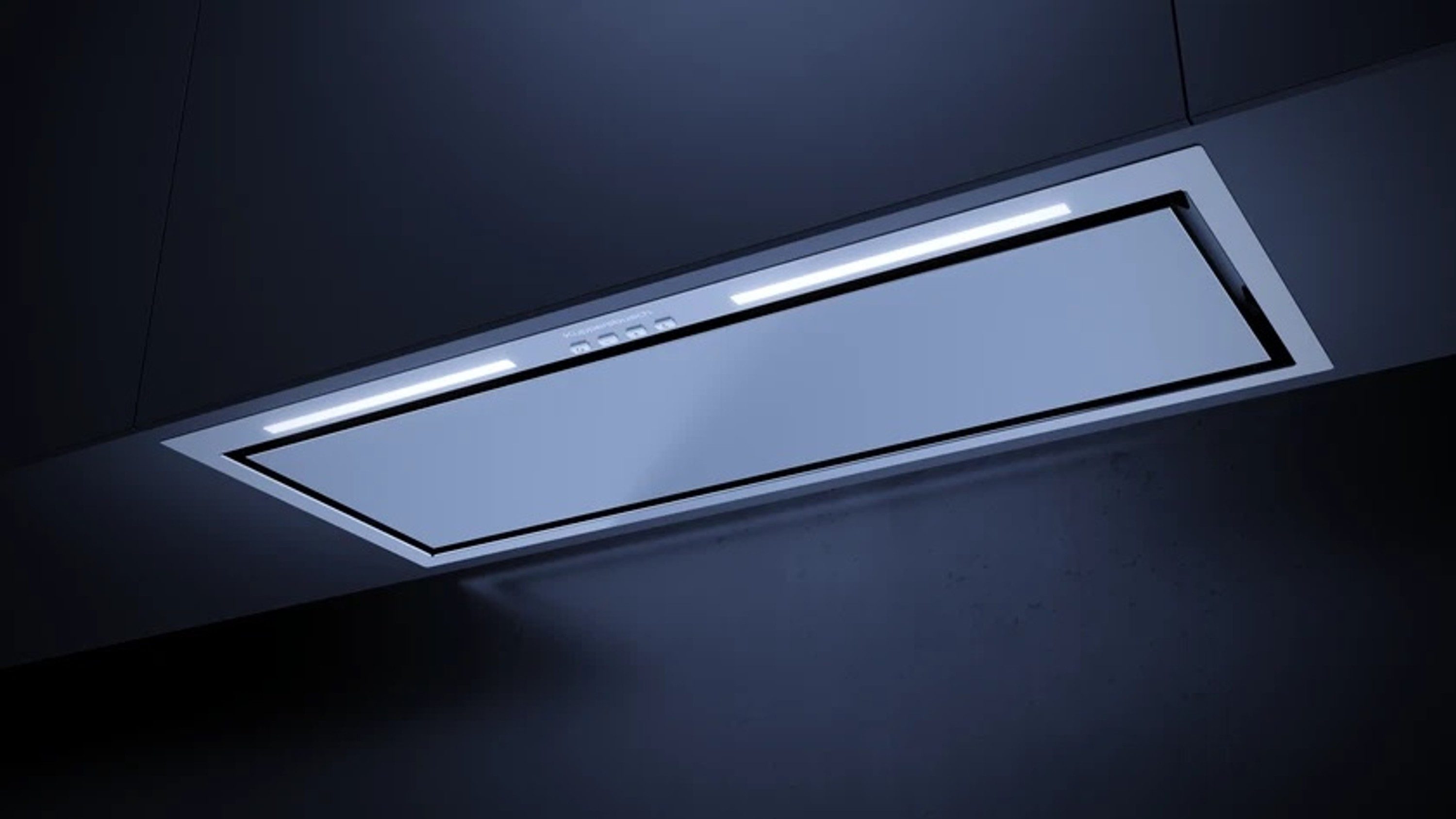 Küppersbusch Zwischenbauhaube DEL8550.0E Serie K-series.5 DEL8550.0E, Randabsaugung, Nachlaufautomatik, Touchsensoren