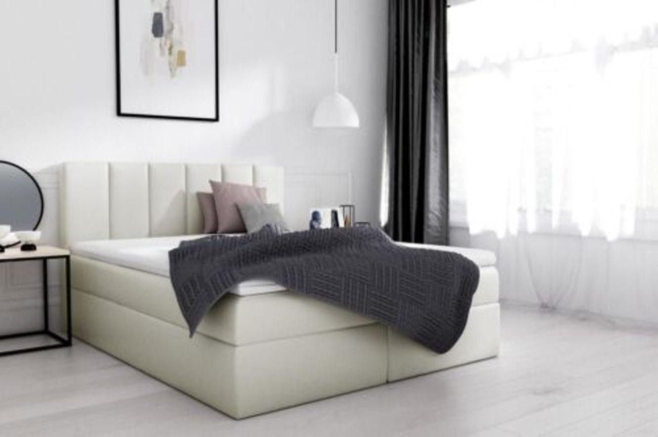 JVmoebel Bett Boxspringbett Doppelbett mit Bettkasten Ehebett Betten Polste günstig online kaufen