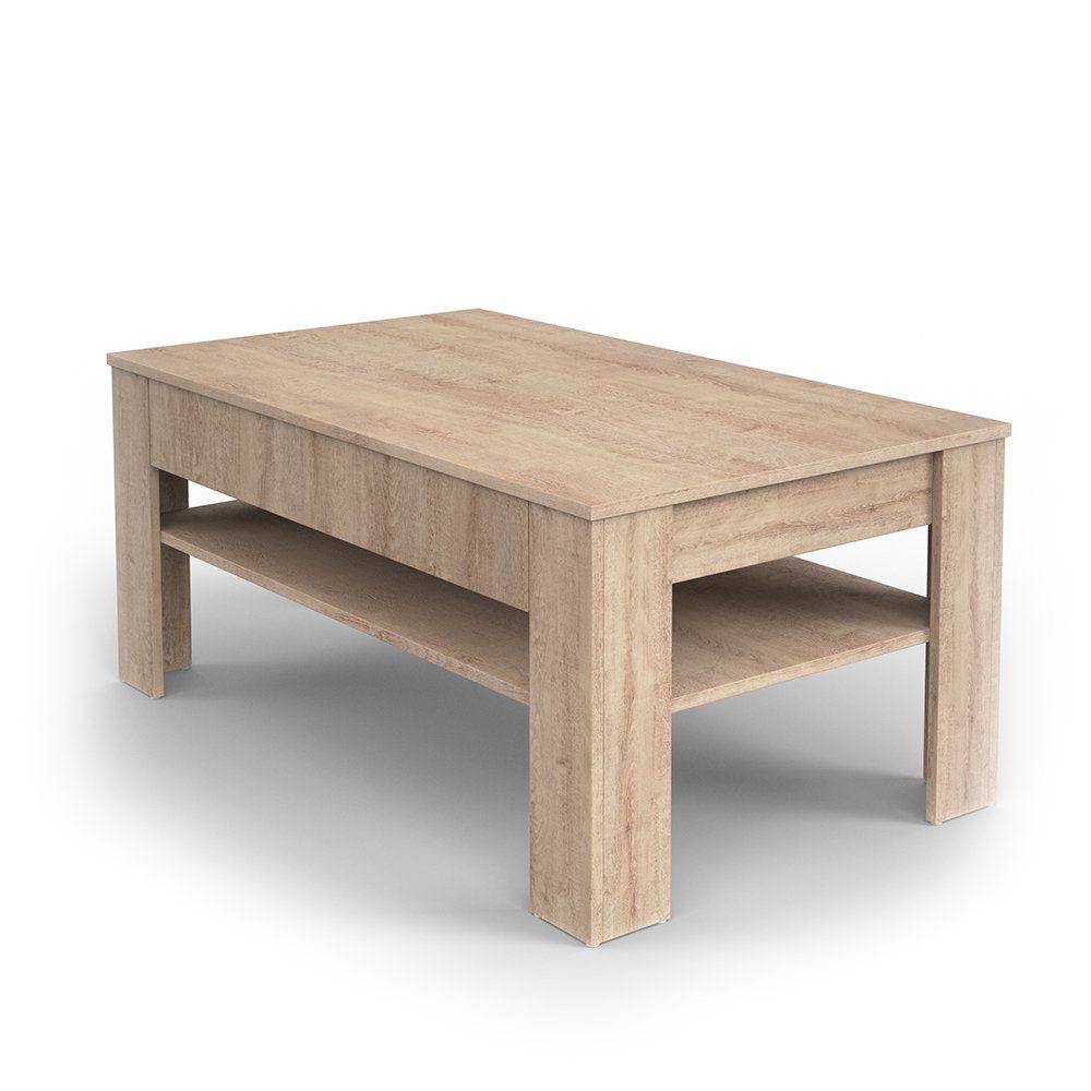 Vicco Couchtisch Milan, Sonoma, 92.2 x günstig online kaufen