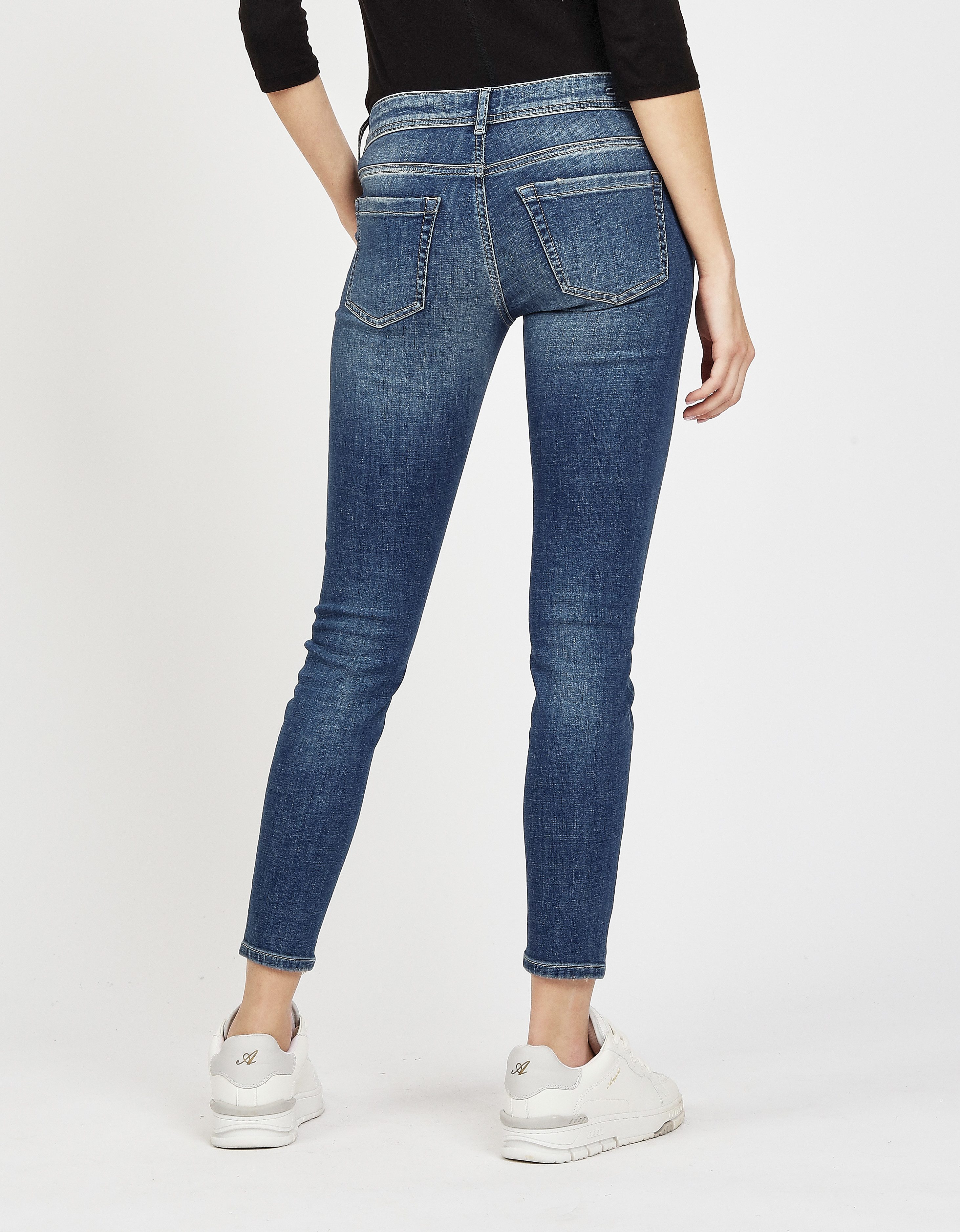 GANG Skinny-fit-Jeans 94FAITH CROPPED mit verkürzter Beinlänge günstig online kaufen