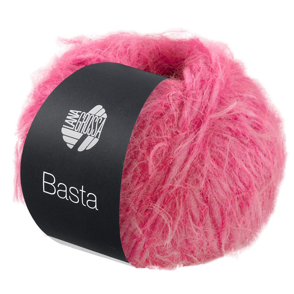 LANA GROSSA BASTA Häkelwolle, 100 m (Garn im Fake Fur Look mit Franseneffekt), 50 g