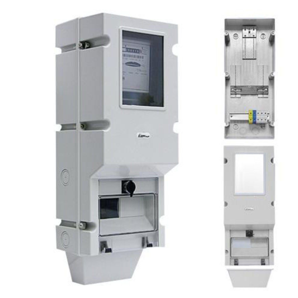 Wandgehäuse Zählergehäuse OZP/Z mit Schloß Zählertafel Zählerbrett IP65 38.02 E-P