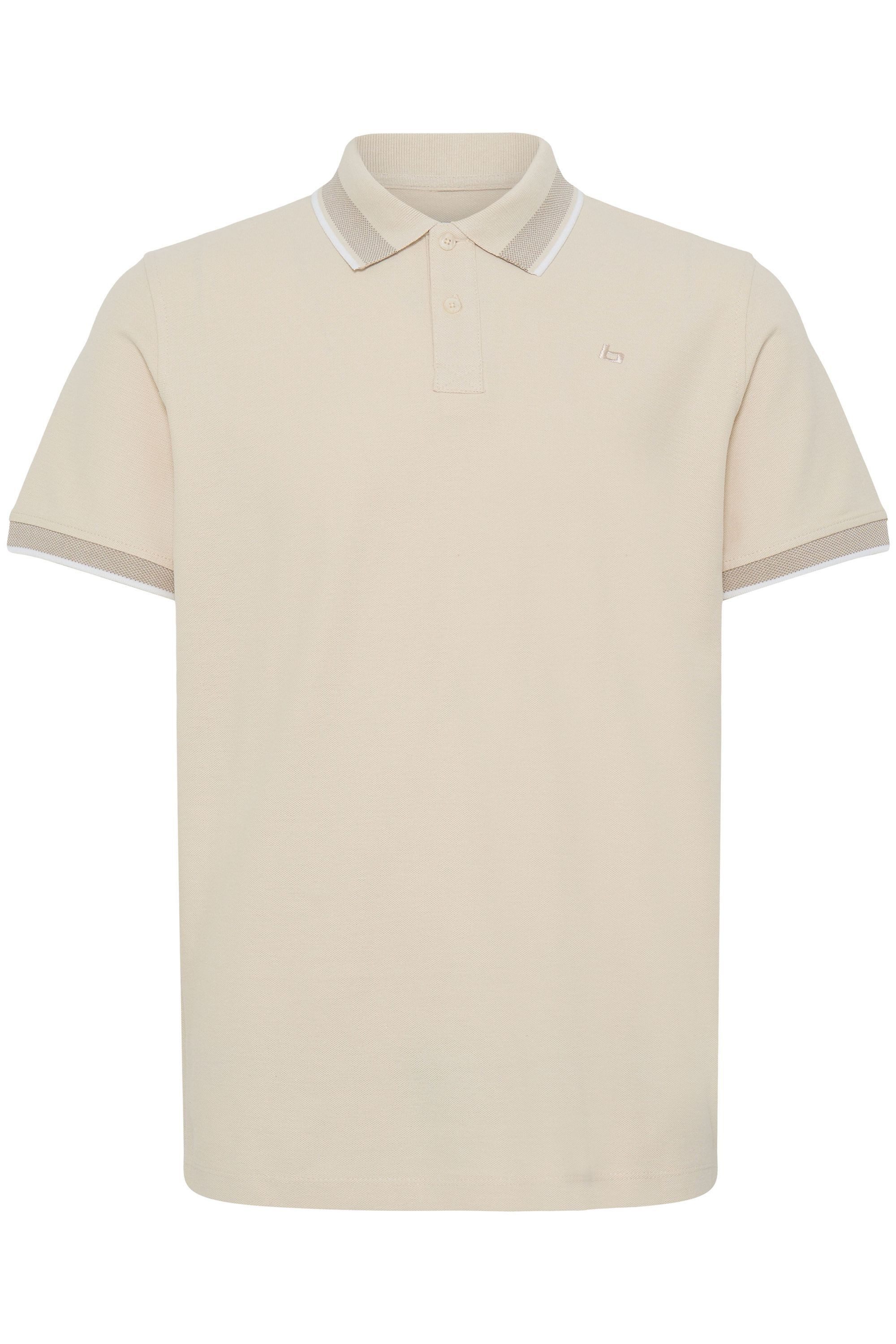 Blend Poloshirt BHFons Polo (1-tlg) Klassisches Polo-T-Shirt mit kontrastfarbenen Details