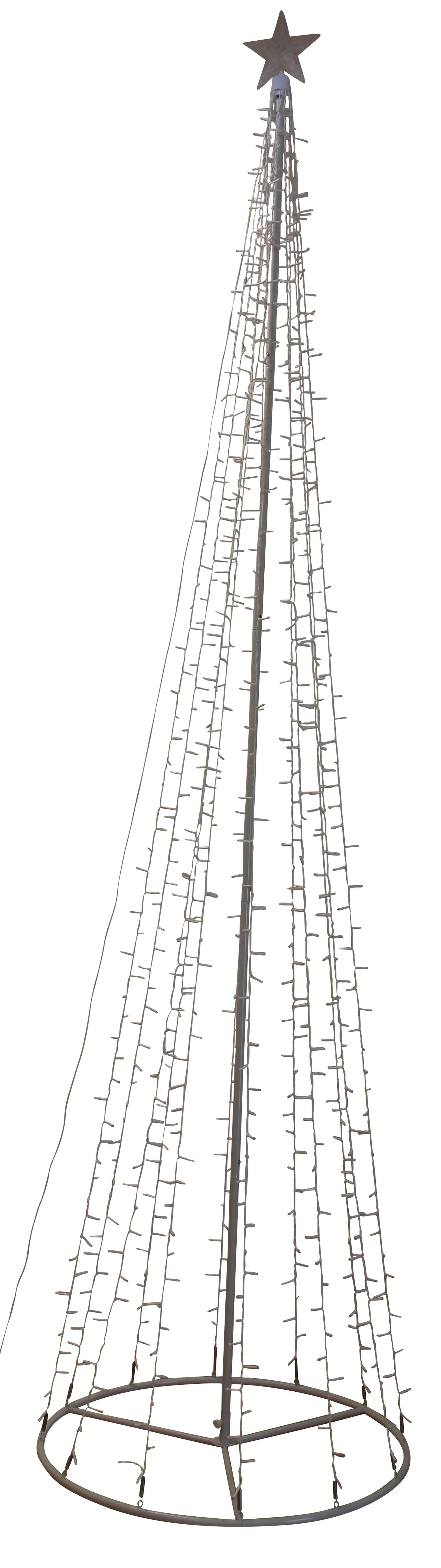 Dekoleidenschaft Künstlicher Weihnachtsbaum 2,90 m hoch, 778 warmweiße LED, günstig online kaufen