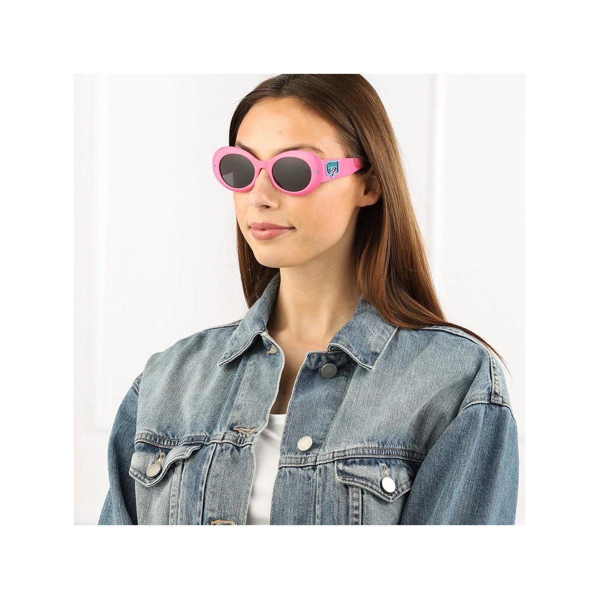 CHIARA FERRAGNI (1-St) pink Sonnenbrille