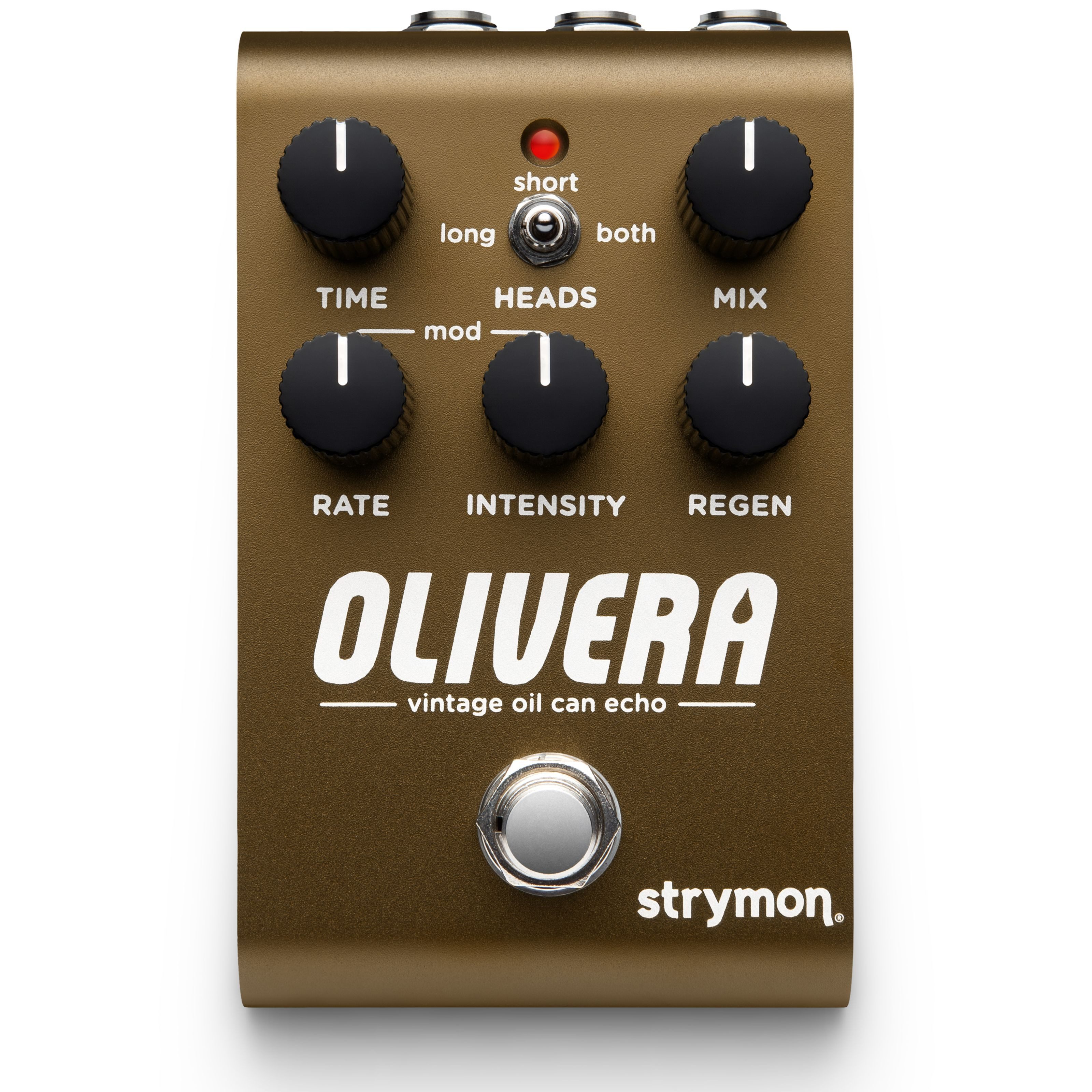 Strymon Musikinstrumentenpedal, (Effekte, Delays/Echos/Reverb), Olivera Vintage Oil Can Echo - Effektgerät für Gitarren