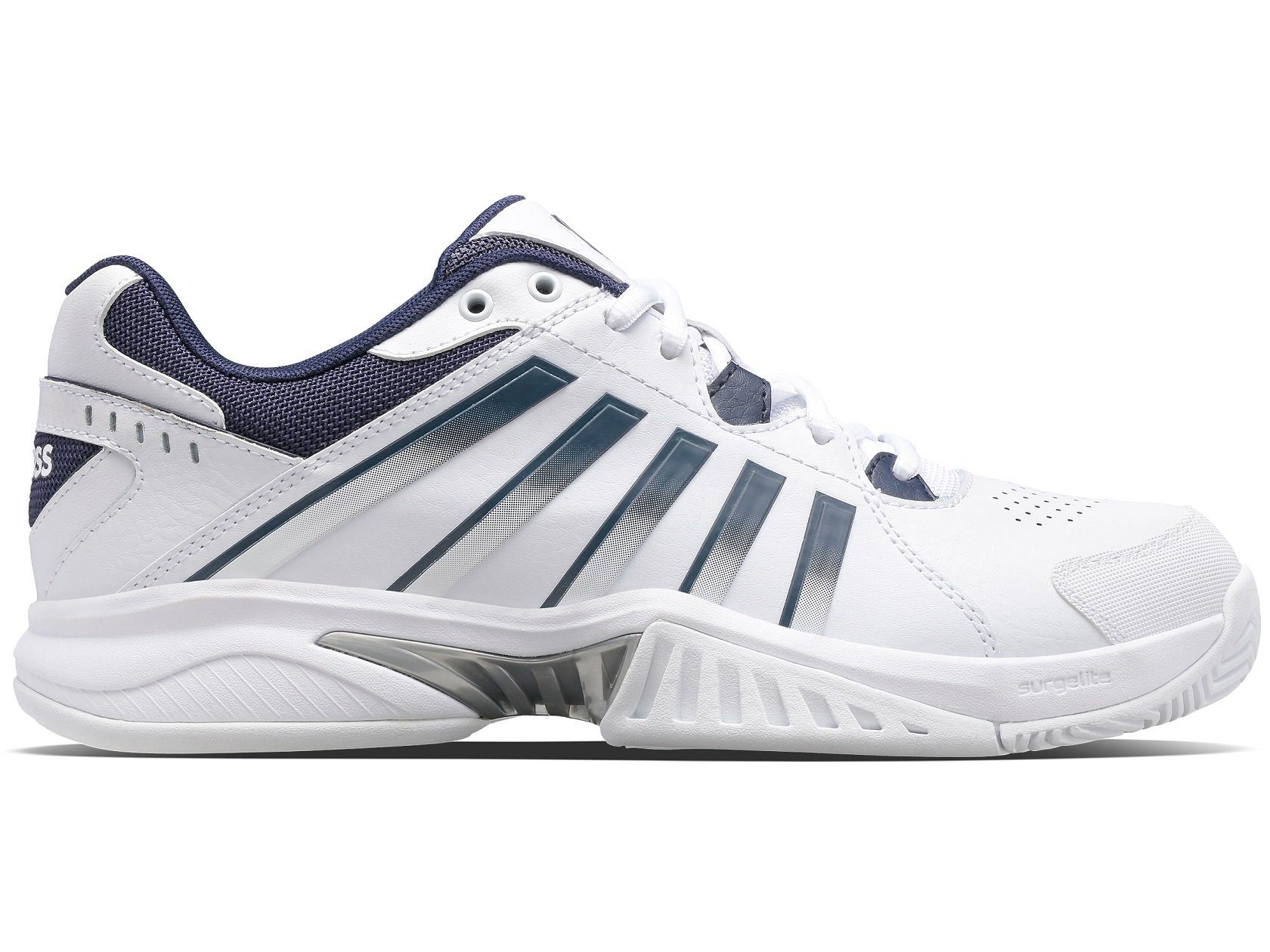 Receiver V Allcourt weiss/peacoatblau Herren Tennisschuh