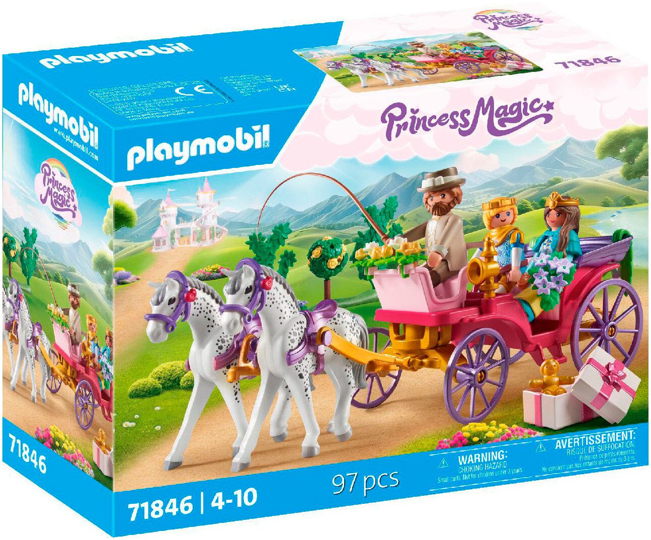 Playmobil® Kutschfahrt mit Prinzessin und Prinz günstig online kaufen
