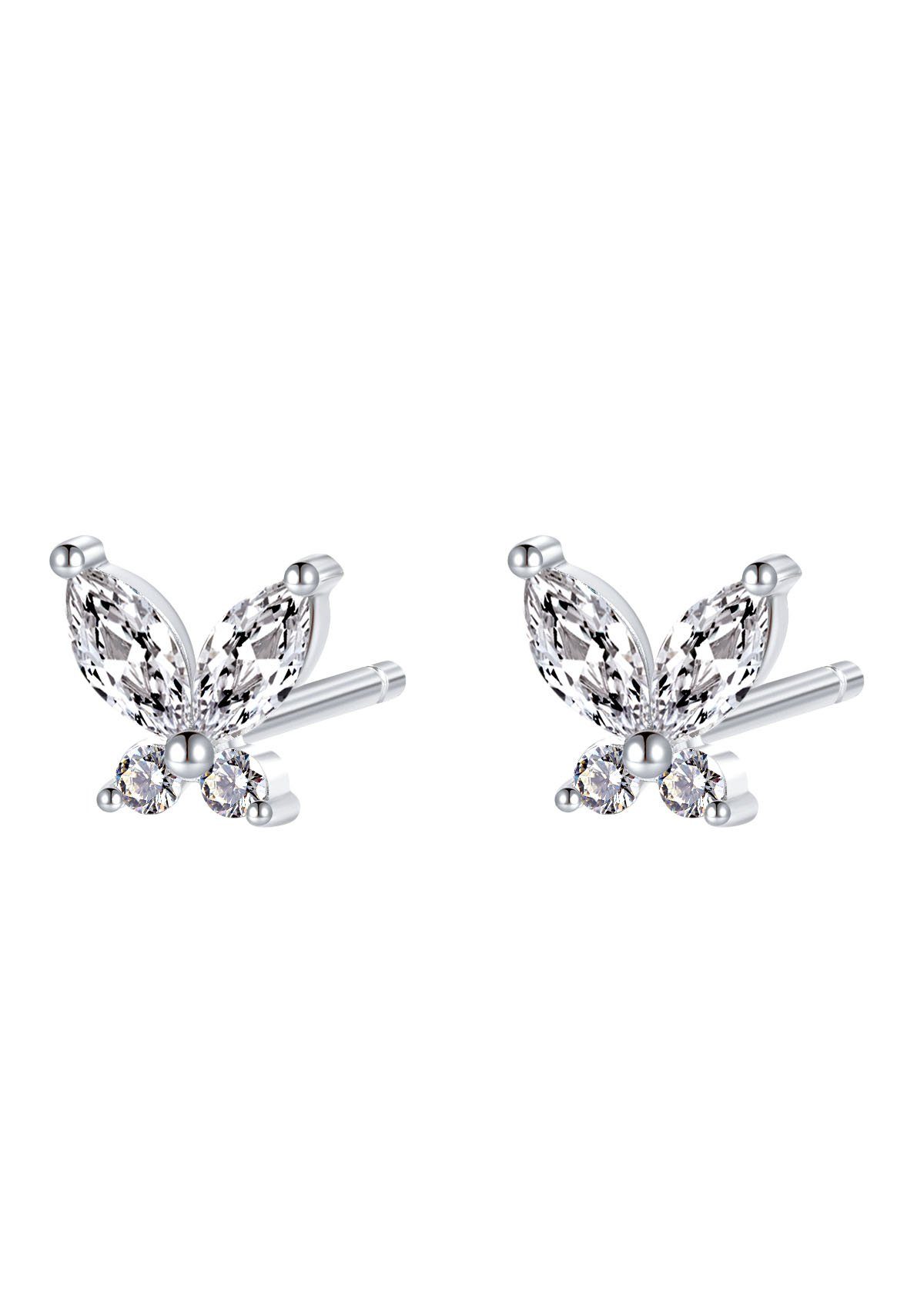 Hey Happiness Paar Ohrstecker Silber Schmetterling günstig online kaufen