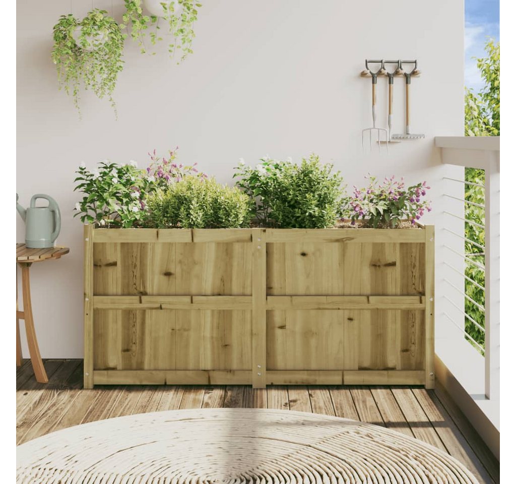 Thumbnail - vidaXL Blumentopf Pflanzkübel 150x50x70 cm Kiefernholz Imprägniert (1 St)