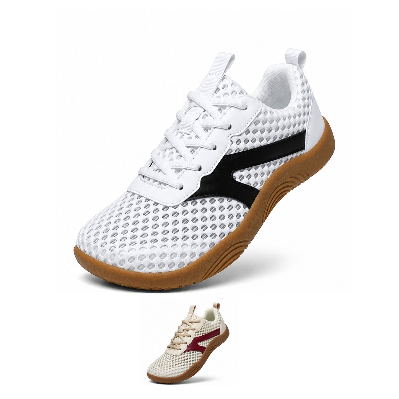 DOTALES Airflow Barfußschuhe & Barfuß Sneaker Für Damen & Herren Barfußschuh Minimalschuhe