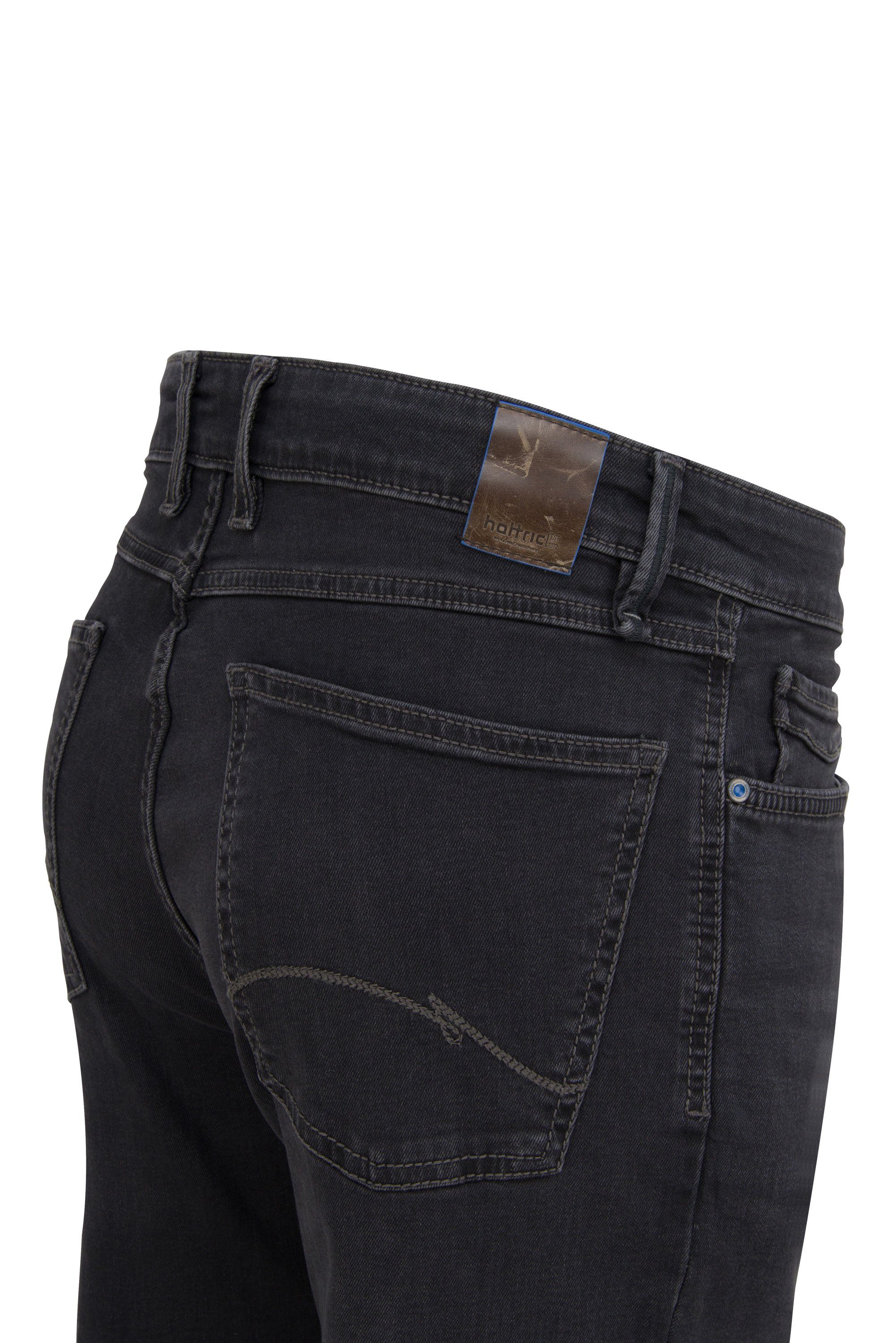 HUNTER HIGH-STRETC HATTRIC 688465 washed - 6350.08 Hattric out 5-Pocket-Jeans dark anthracite