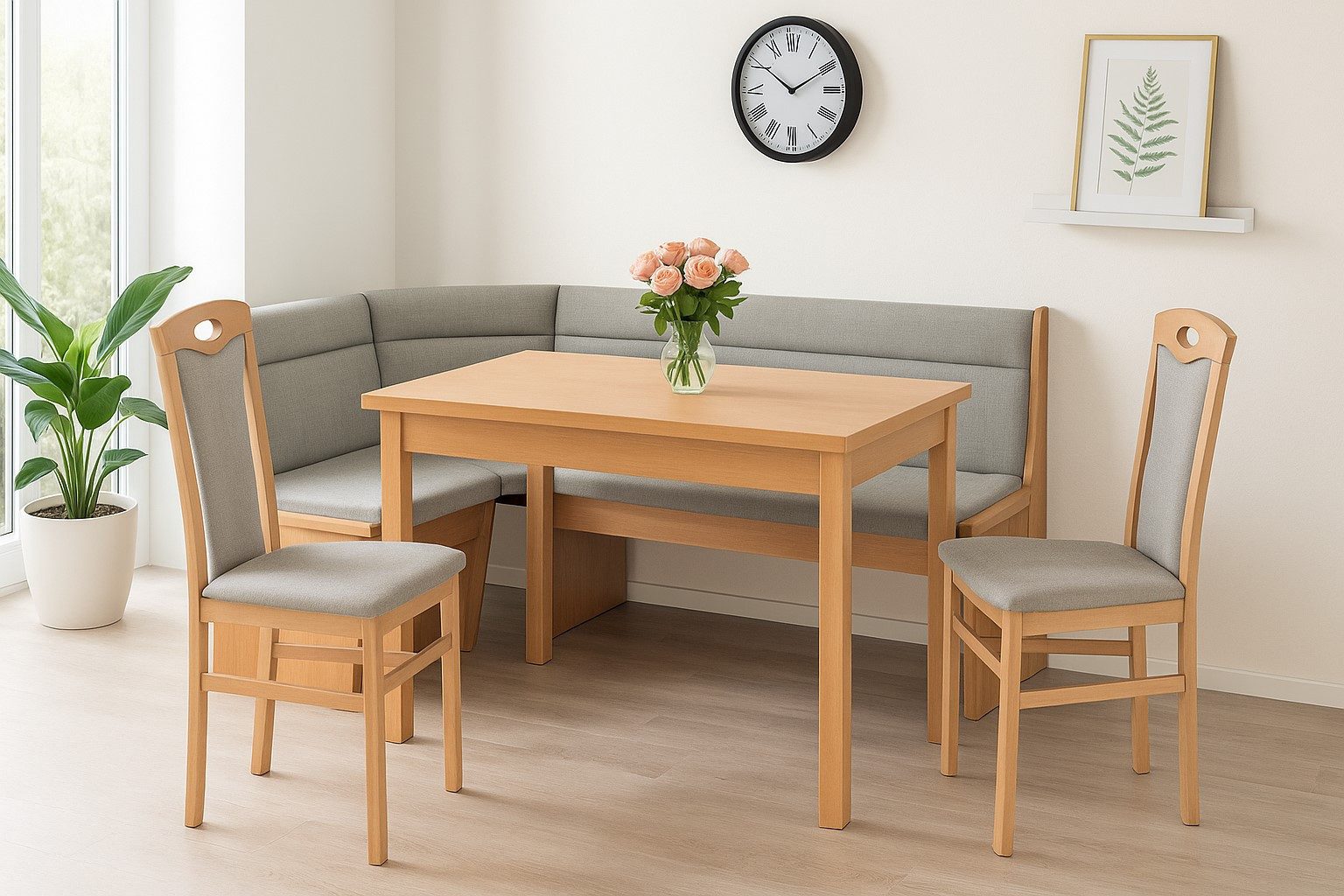 moebel-direkt-online Eckbankgruppe Caro I, (Spar-Set, 4tlg. Set)