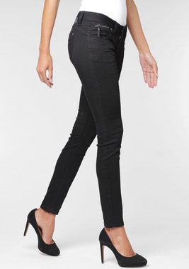 GANG Skinny-fit-Jeans 94Nikita mit Zipper-Detail an der Coinpocket