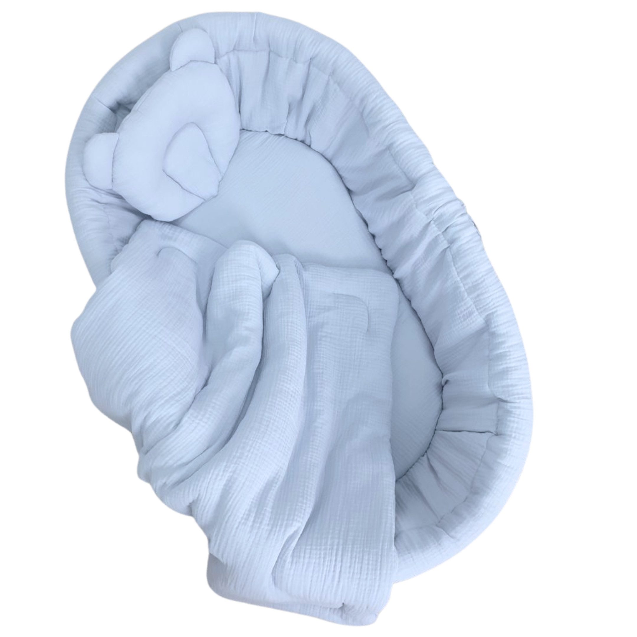 Babymajawelt Babybettwäsche MUSSELIN Ersatz Bett Set günstig online kaufen