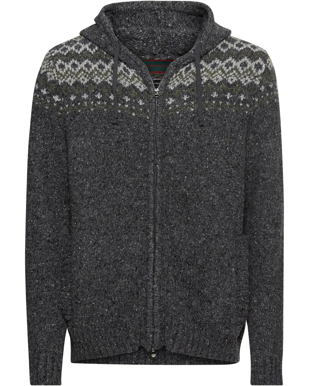 Reitmayer Trachtenstrickjacke Jacquard-Strickjacke