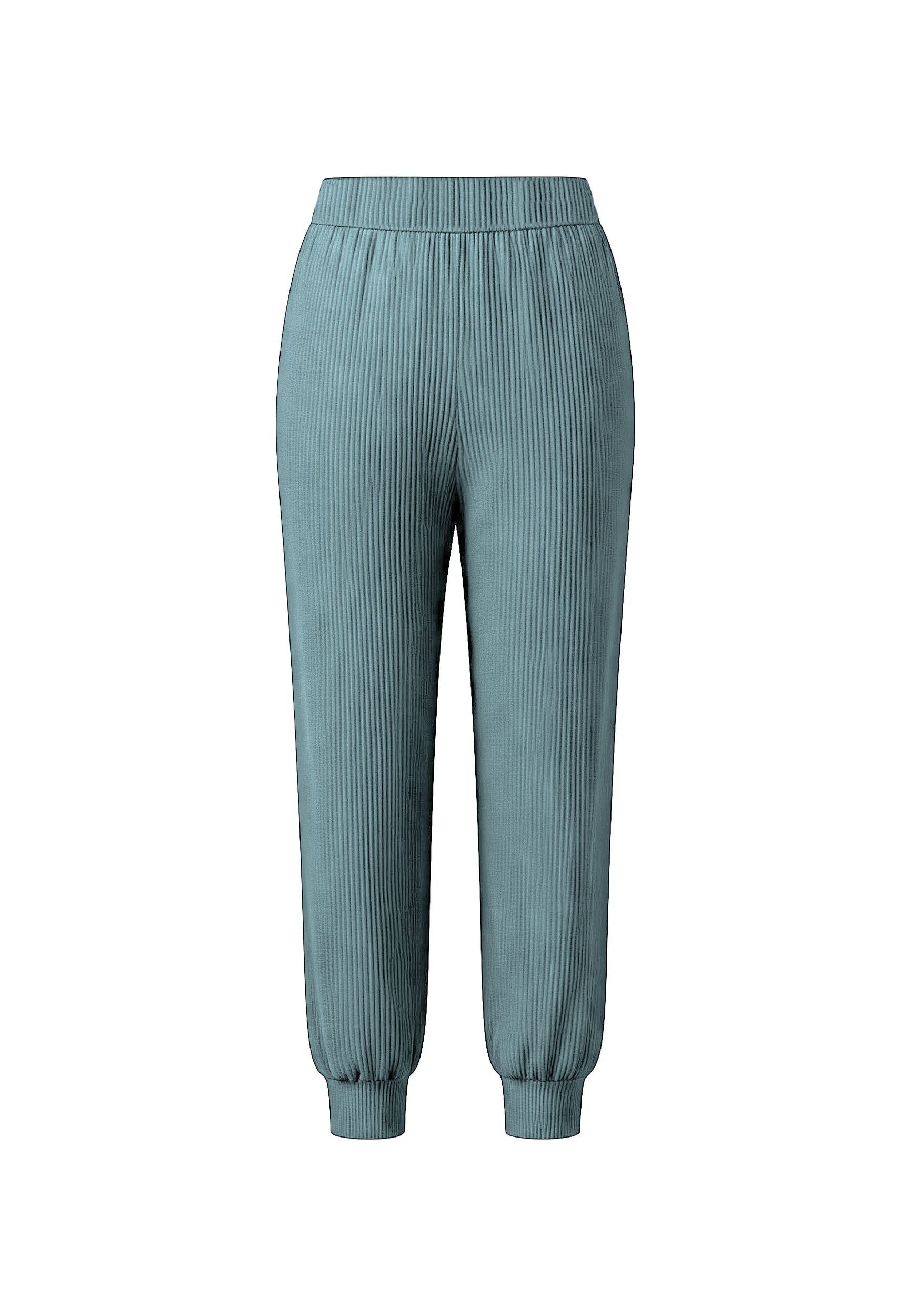 enflame Jogginghose Geripptes Design Jersey Casual günstig online kaufen