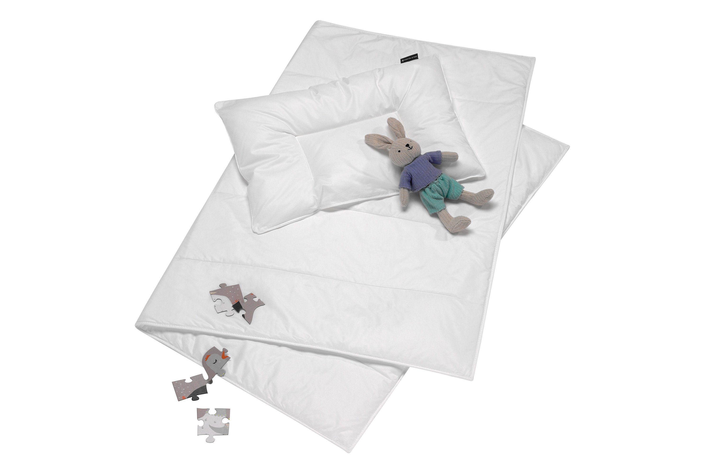 Centa-Star Microfaserkissen Kinder-Flachkissen Junior, Füllung: 100% Polyes günstig online kaufen