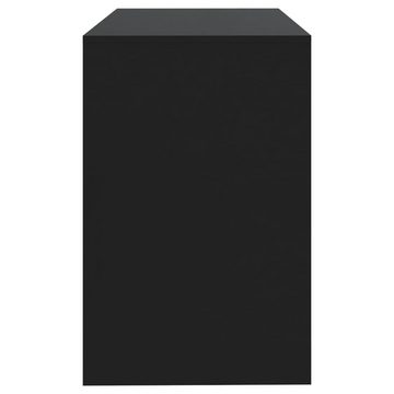 furnicato Schreibtisch Schwarz 101x50x76,5 cm Holzwerkstoff