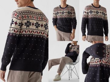 Ralph Lauren Strickpullover POLO RALPH LAUREN Pullover Norweger Sweater Sweatshirt Strick-Pulli Ju