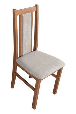 MOEBLO Stuhl BESO 14 (Polsterstühle, Holzstühle, Esszimmerstühle, Massivholz), (BxHxT):43x97x40cm