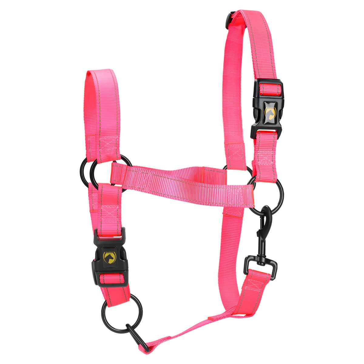 Excellent Horse Pferdestirnriemen Premium Halfter rosa